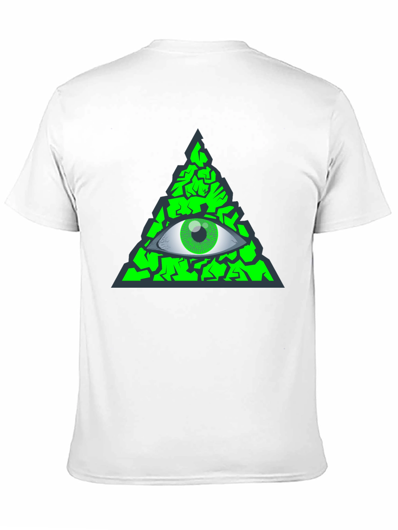 Illuminati Eye T-Shirt - Green