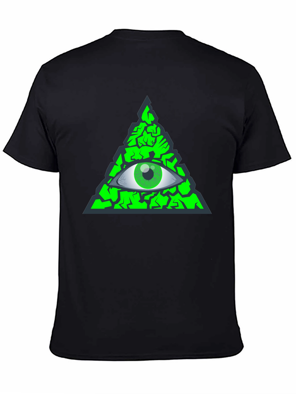 Illuminati Eye T-Shirt - Green