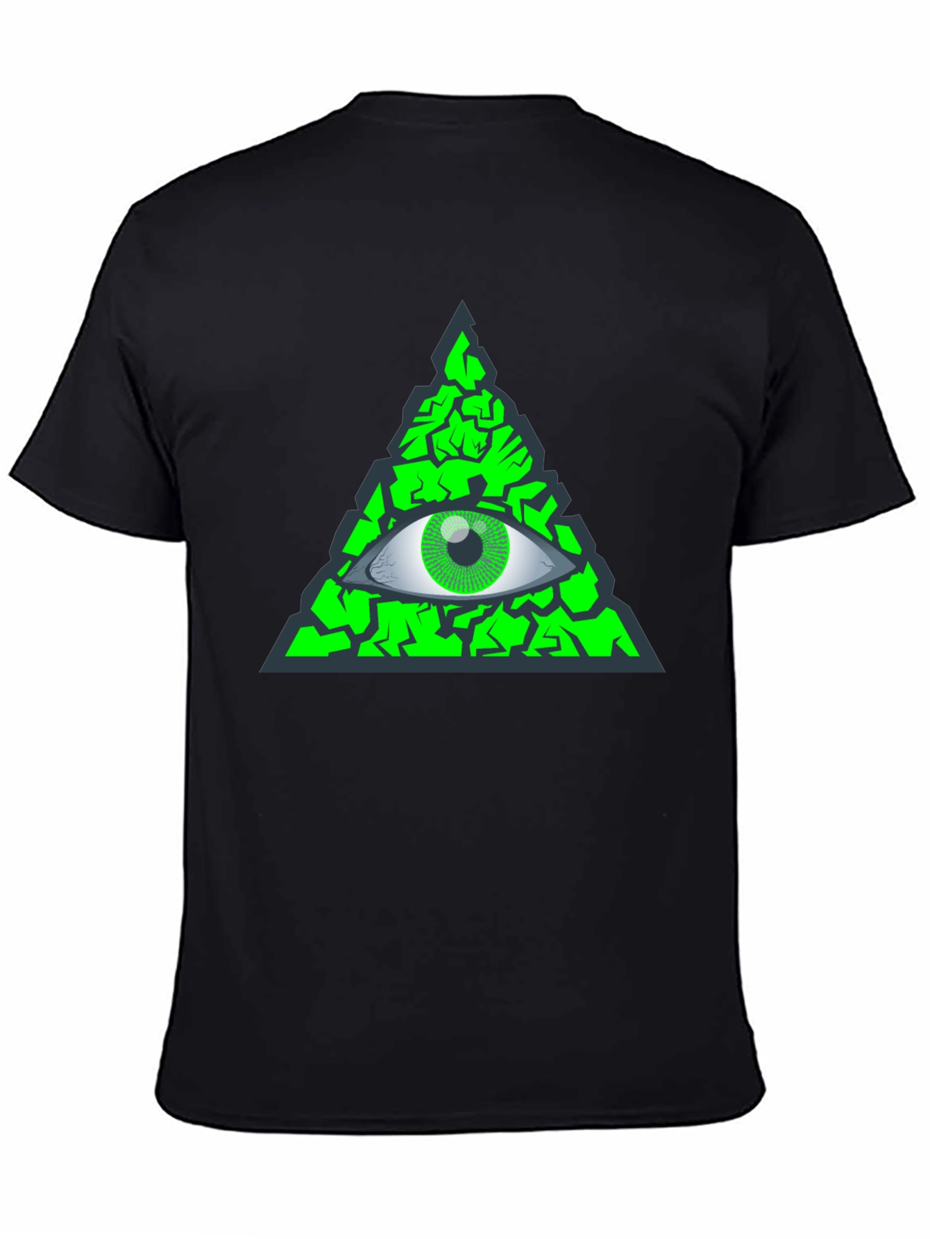 Illuminati Eye T-Shirt - Green