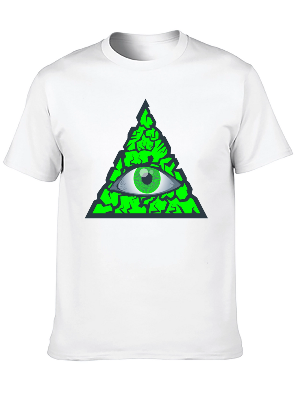 Illuminati Eye T-Shirt - Green