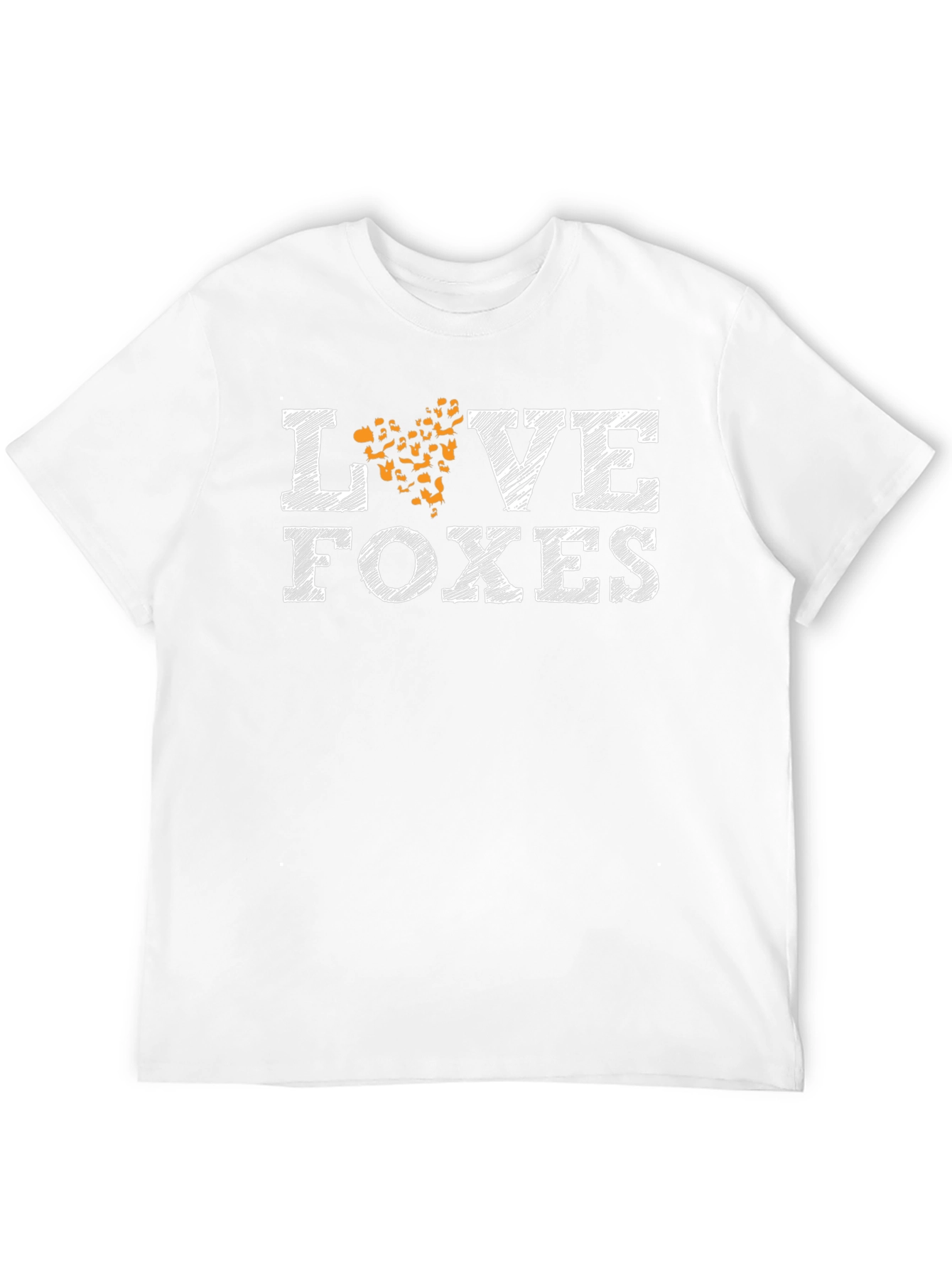Love Foxes Graphic T-Shirt - Unisex Casual Tee