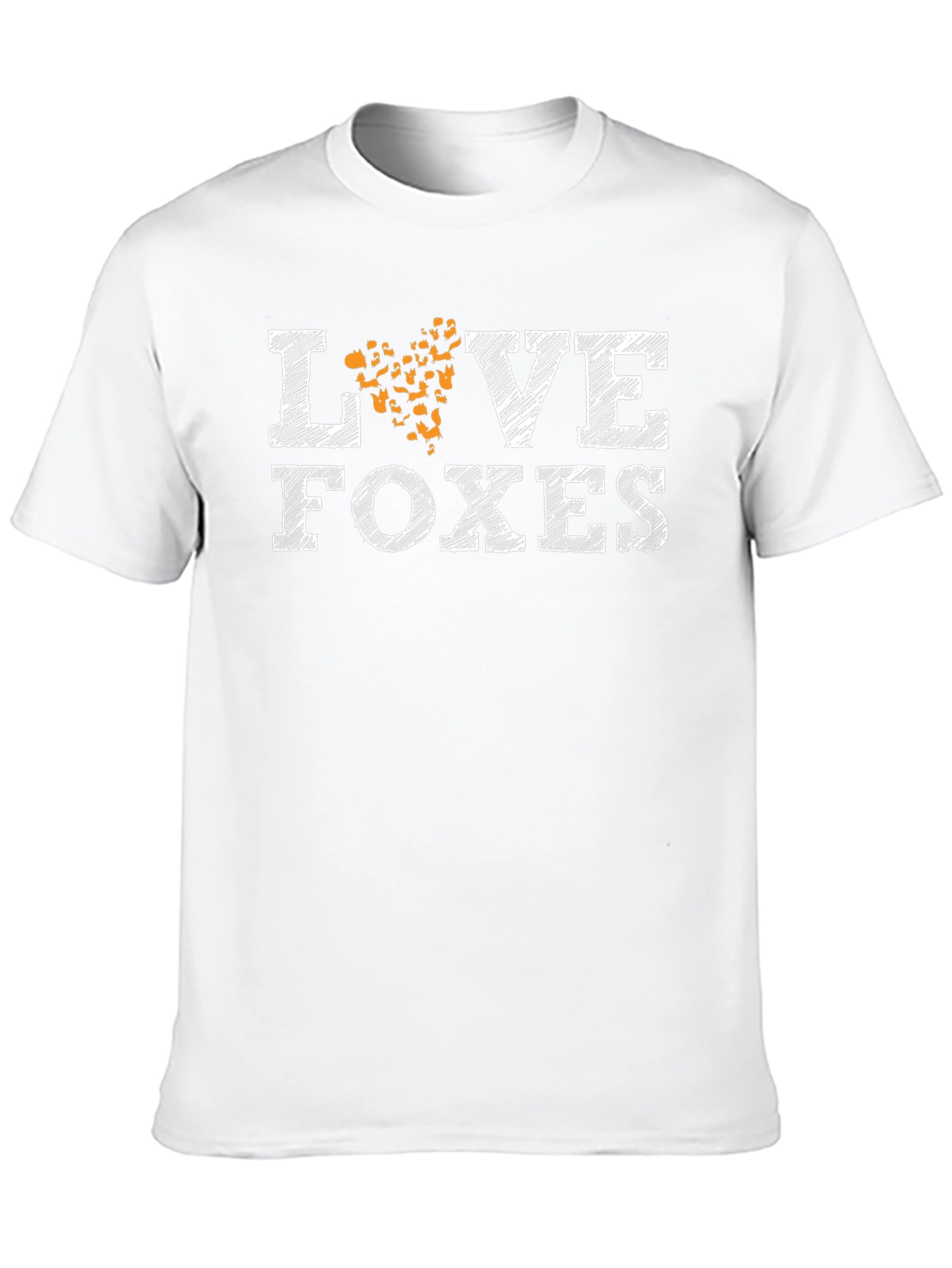Love Foxes Graphic T-Shirt - Unisex Casual Tee
