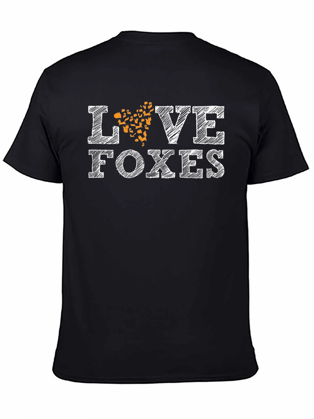 Love Foxes Graphic T-Shirt - Unisex Casual Tee