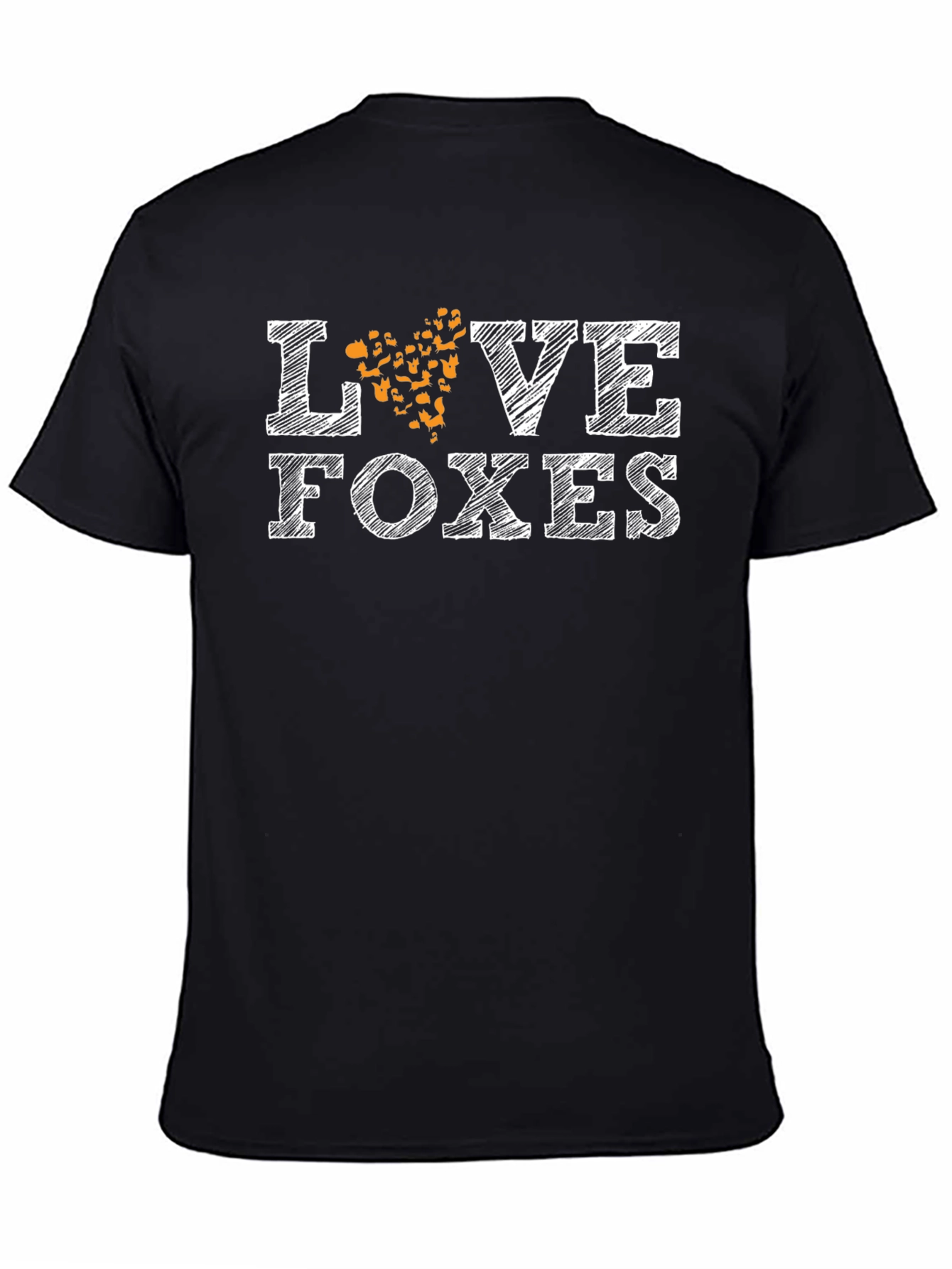 Love Foxes Graphic T-Shirt - Unisex Casual Tee
