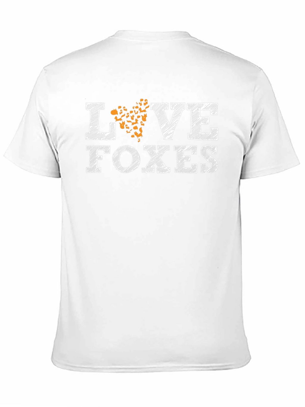 Love Foxes Graphic T-Shirt - Unisex Casual Tee