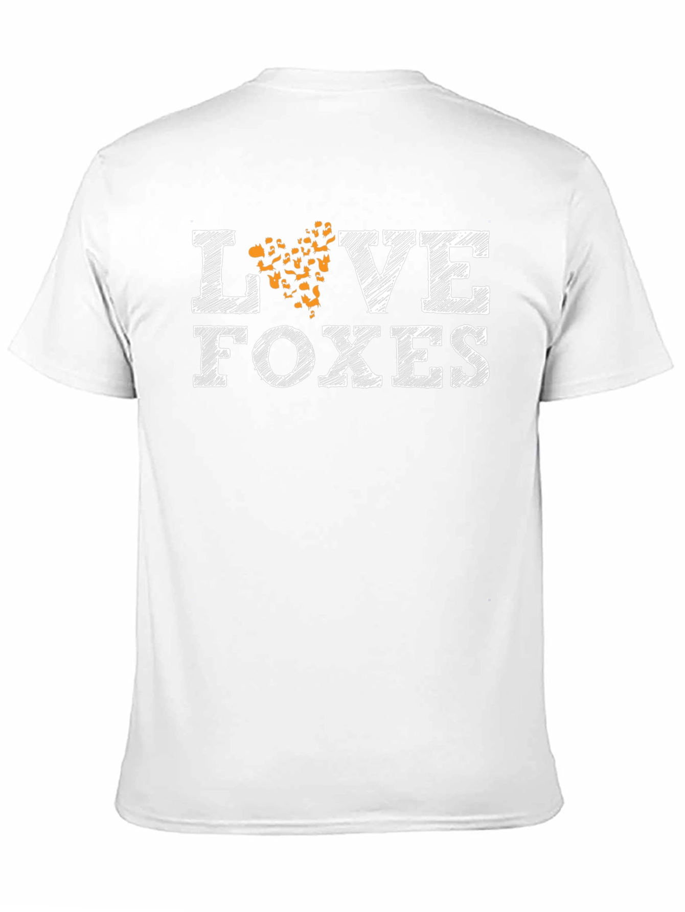 Love Foxes Graphic T-Shirt - Unisex Casual Tee