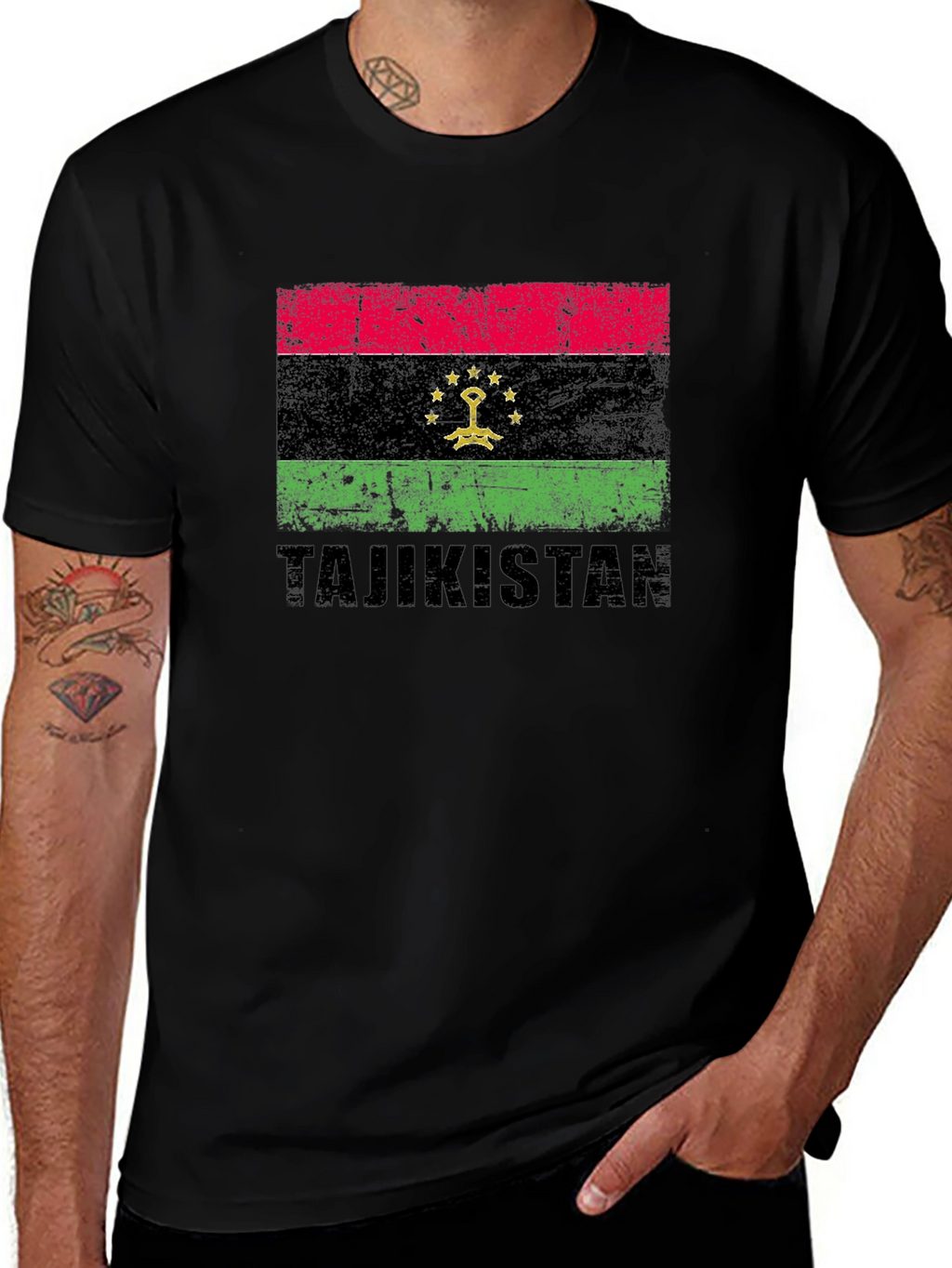 Tajikistan Flag T-Shirt
