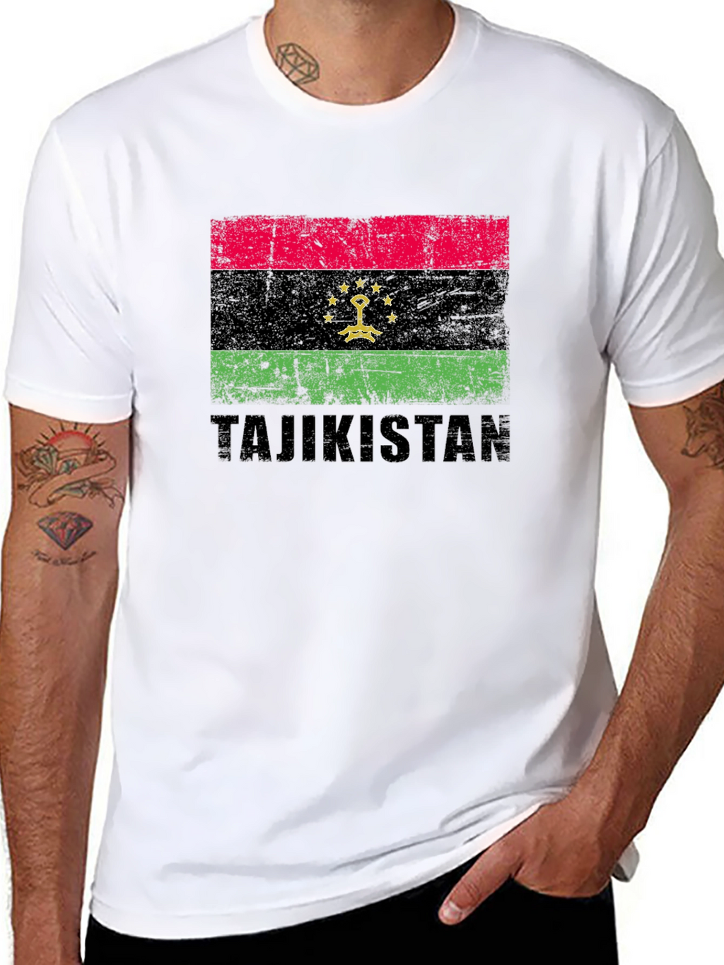 Tajikistan Flag T-Shirt