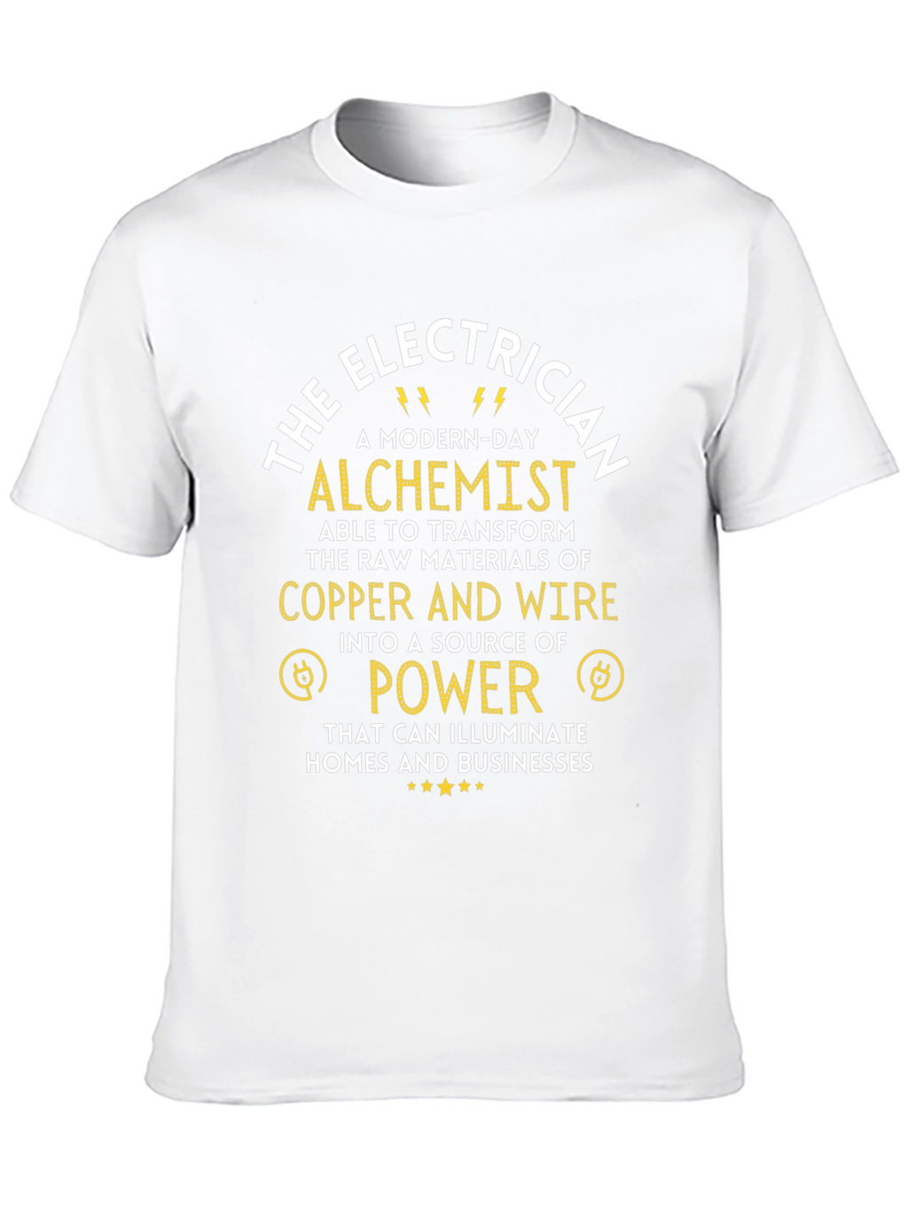 Electrician Alchemist Graphic T-Shirt