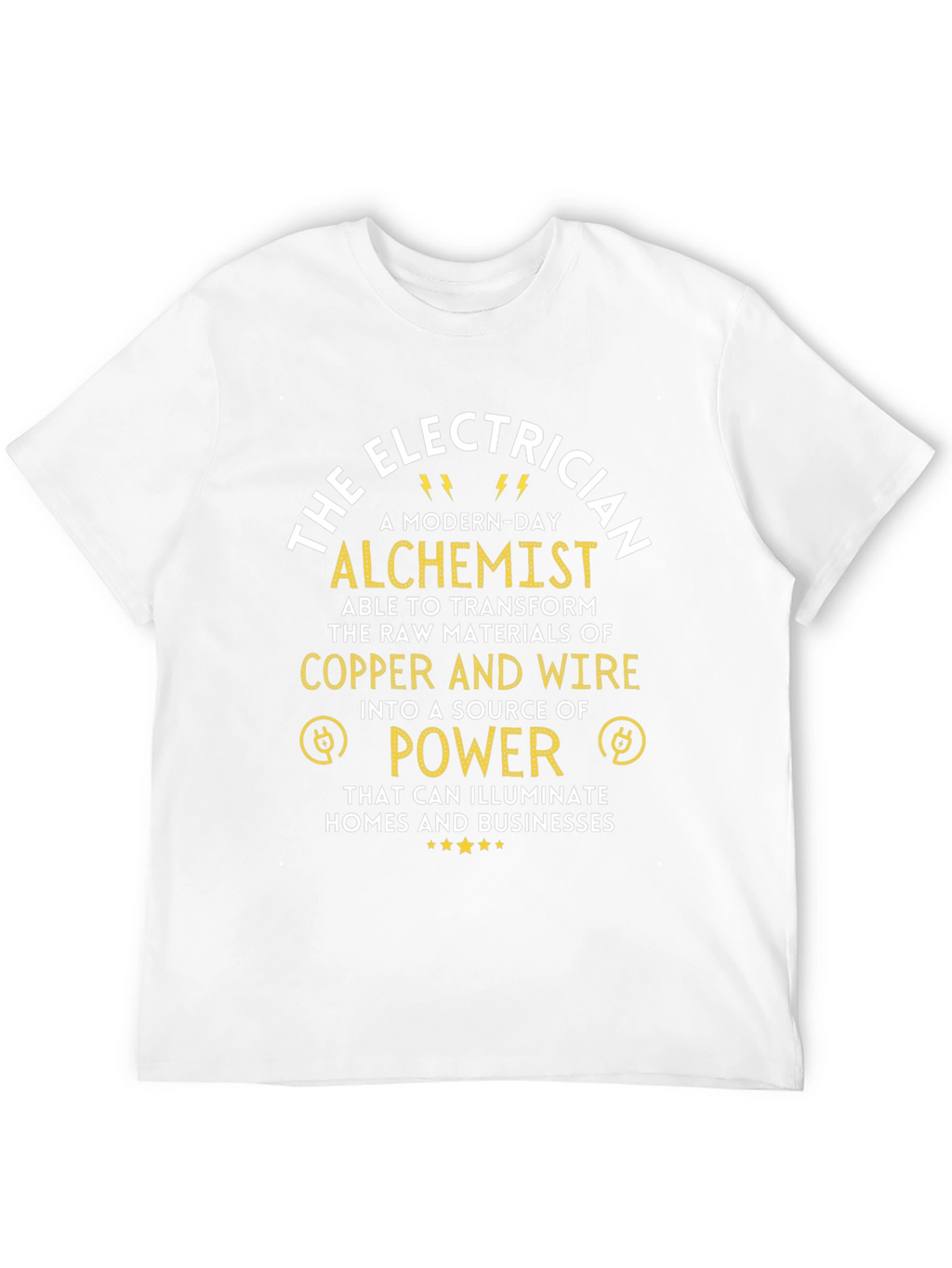 Electrician Alchemist Graphic T-Shirt
