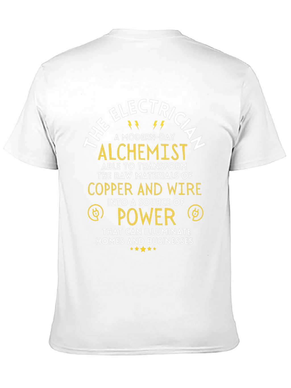 Electrician Alchemist Graphic T-Shirt