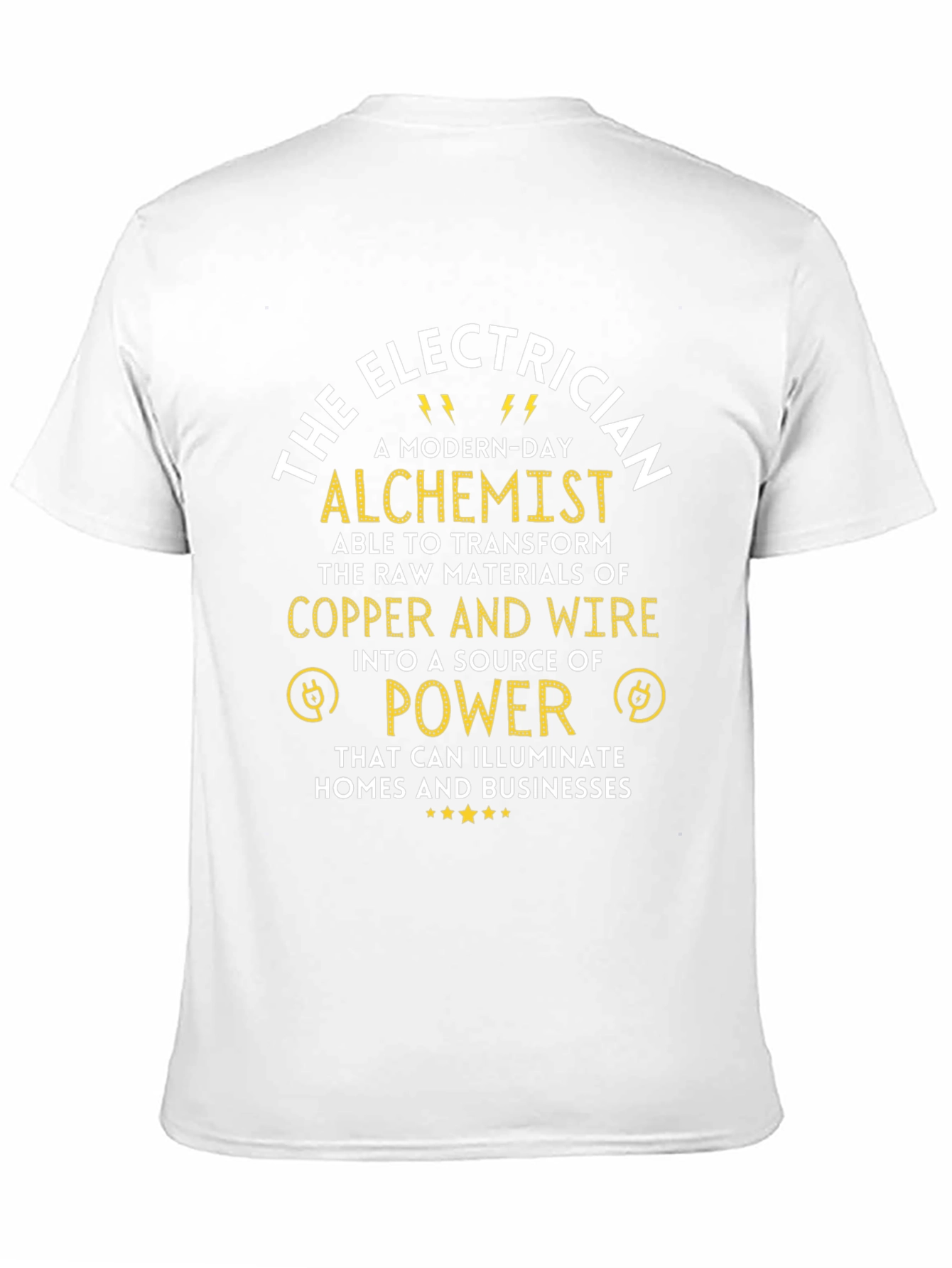 Electrician Alchemist Graphic T-Shirt