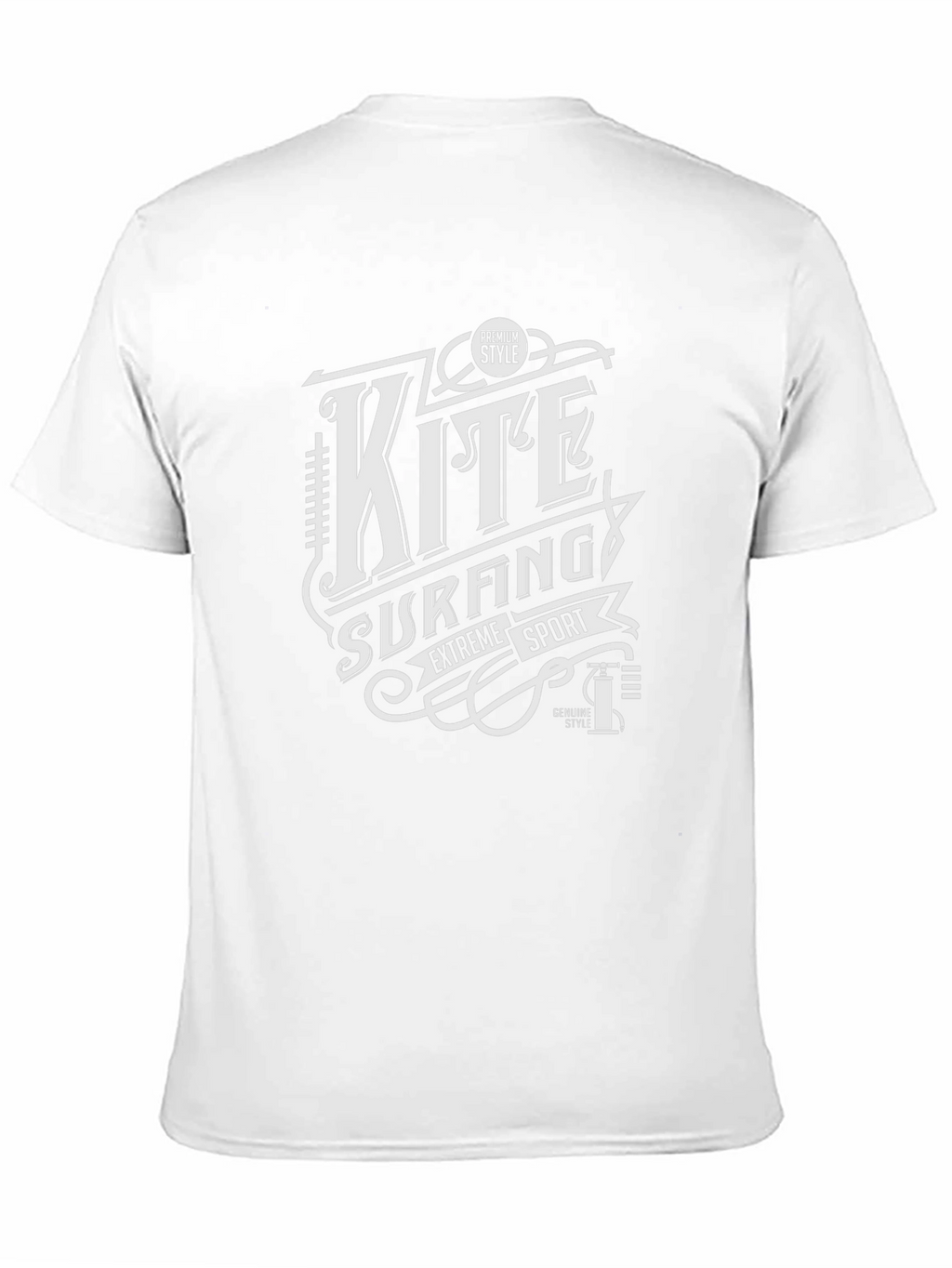 Kite Surfing Extreme Sport Black T-Shirt