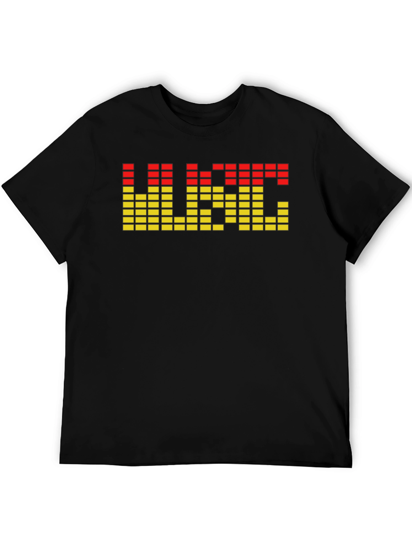 Pixel USC Graphic Tee - Black Short Sleeve T-Shirt