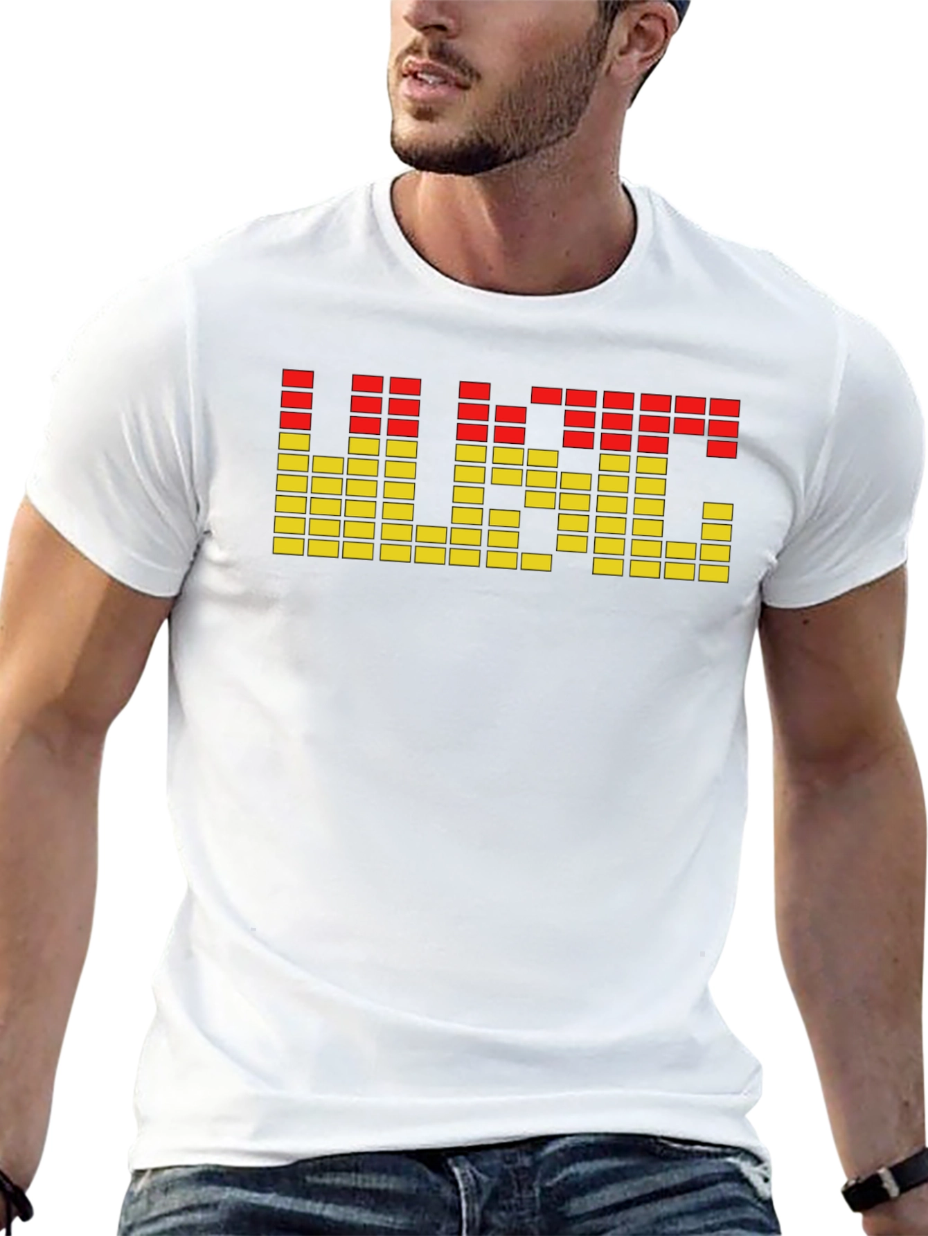 Pixel USC Graphic Tee - Black Short Sleeve T-Shirt