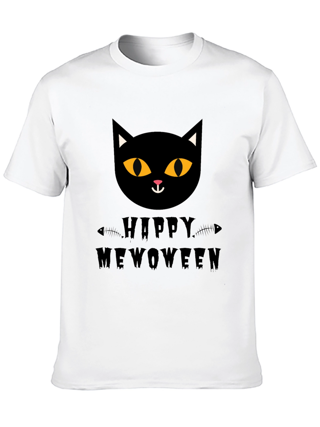 Happy Meowoween Cat T-Shirt