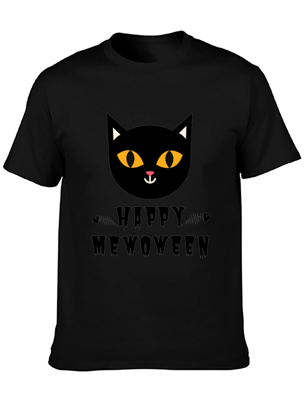 Happy Meowoween Cat T-Shirt