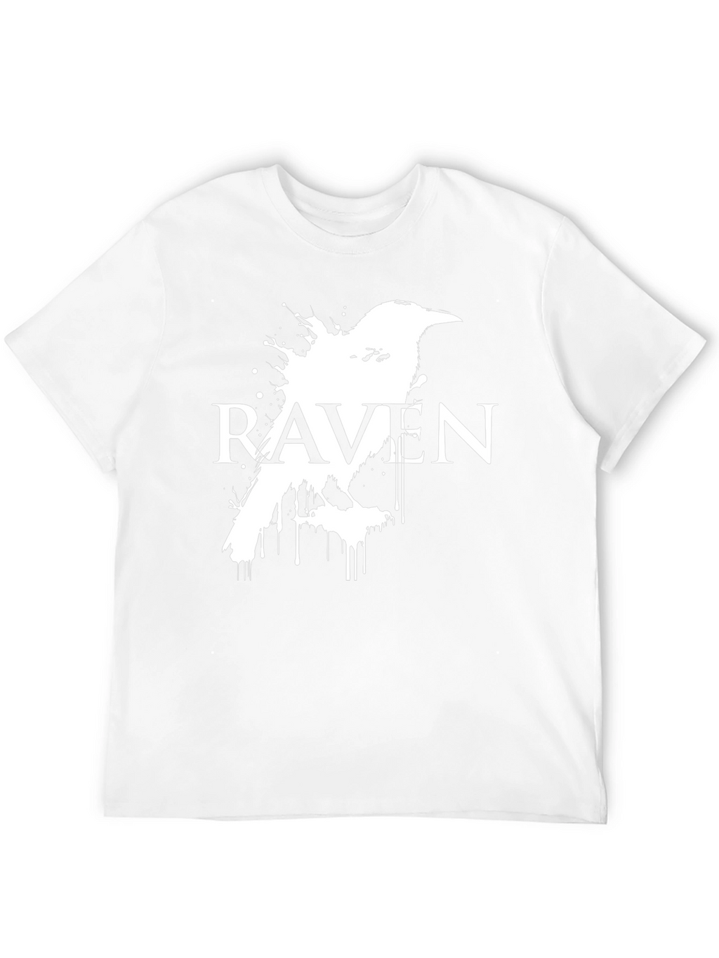 Raven Graphic Tee - Dark Bird Design