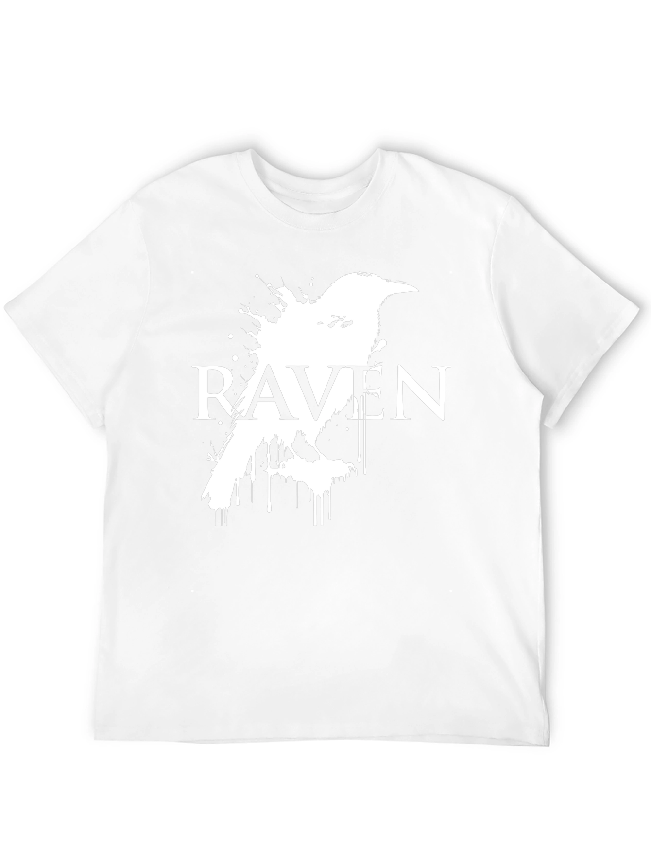 Raven Graphic Tee - Dark Bird Design