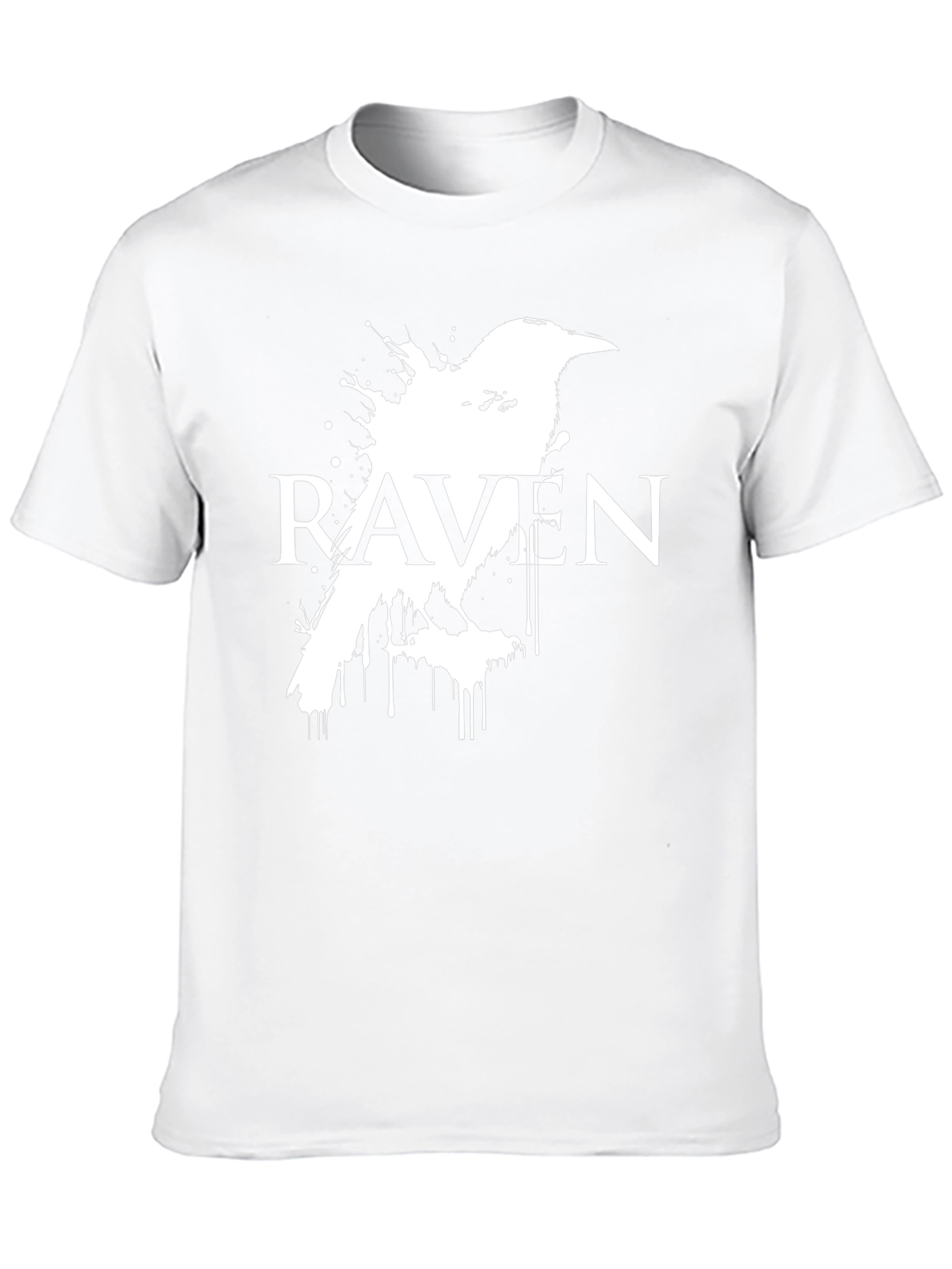 Raven Graphic Tee - Dark Bird Design
