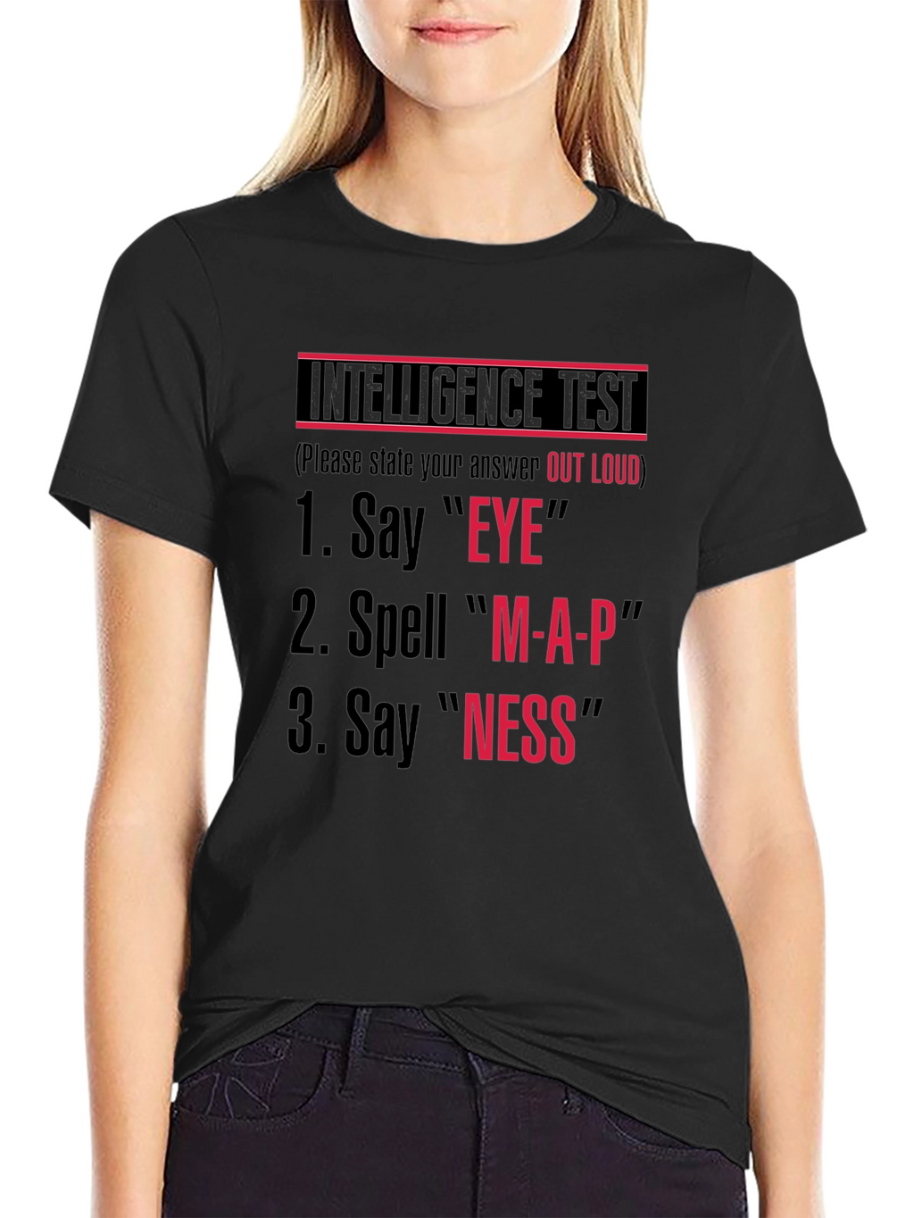 Intelligence Test Novelty T-Shirt
