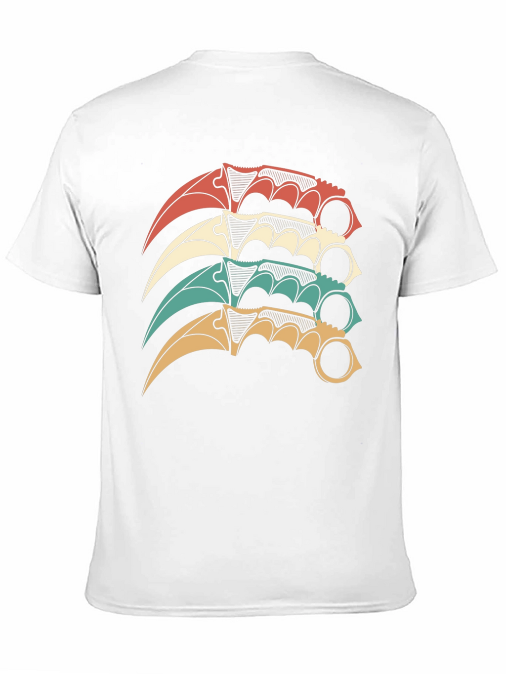 Karambit Stack Graphic T-Shirt - Black