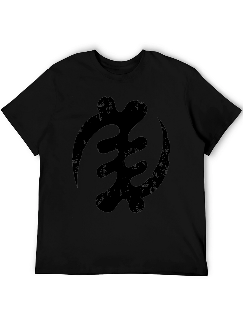 Black Adinkra Symbol Graphic T-Shirt