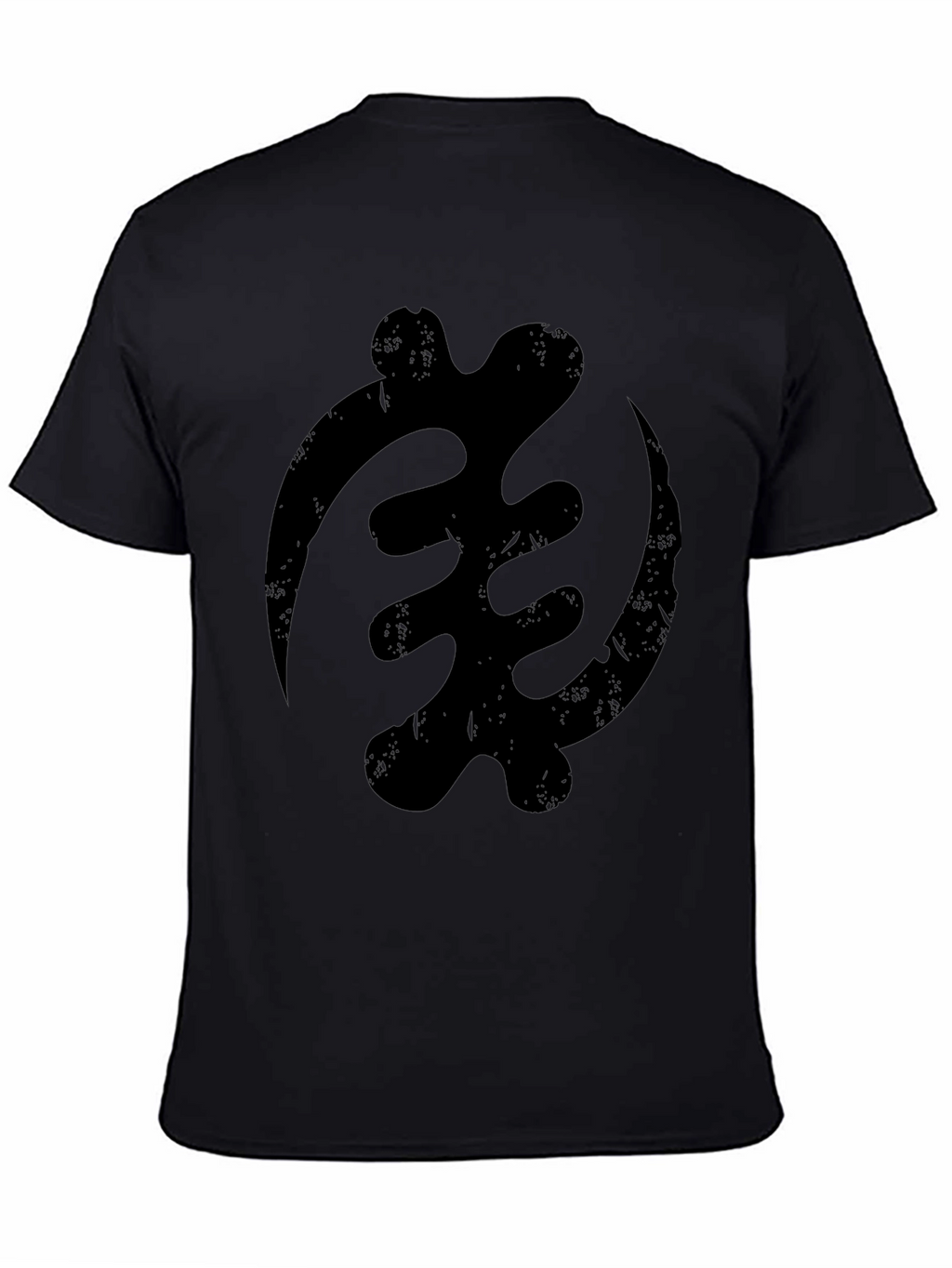 Black Adinkra Symbol Graphic T-Shirt