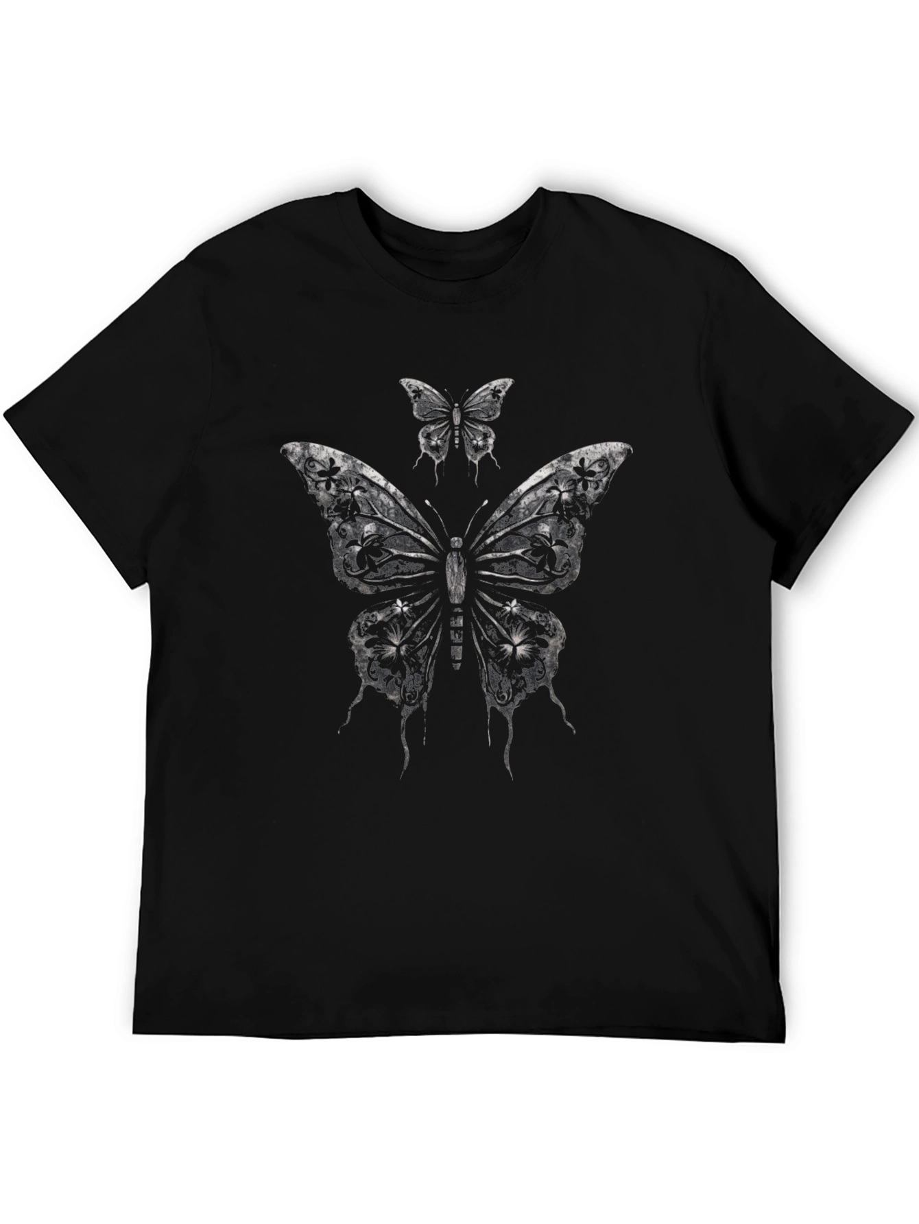 Butterfly Graphic Tee - Black