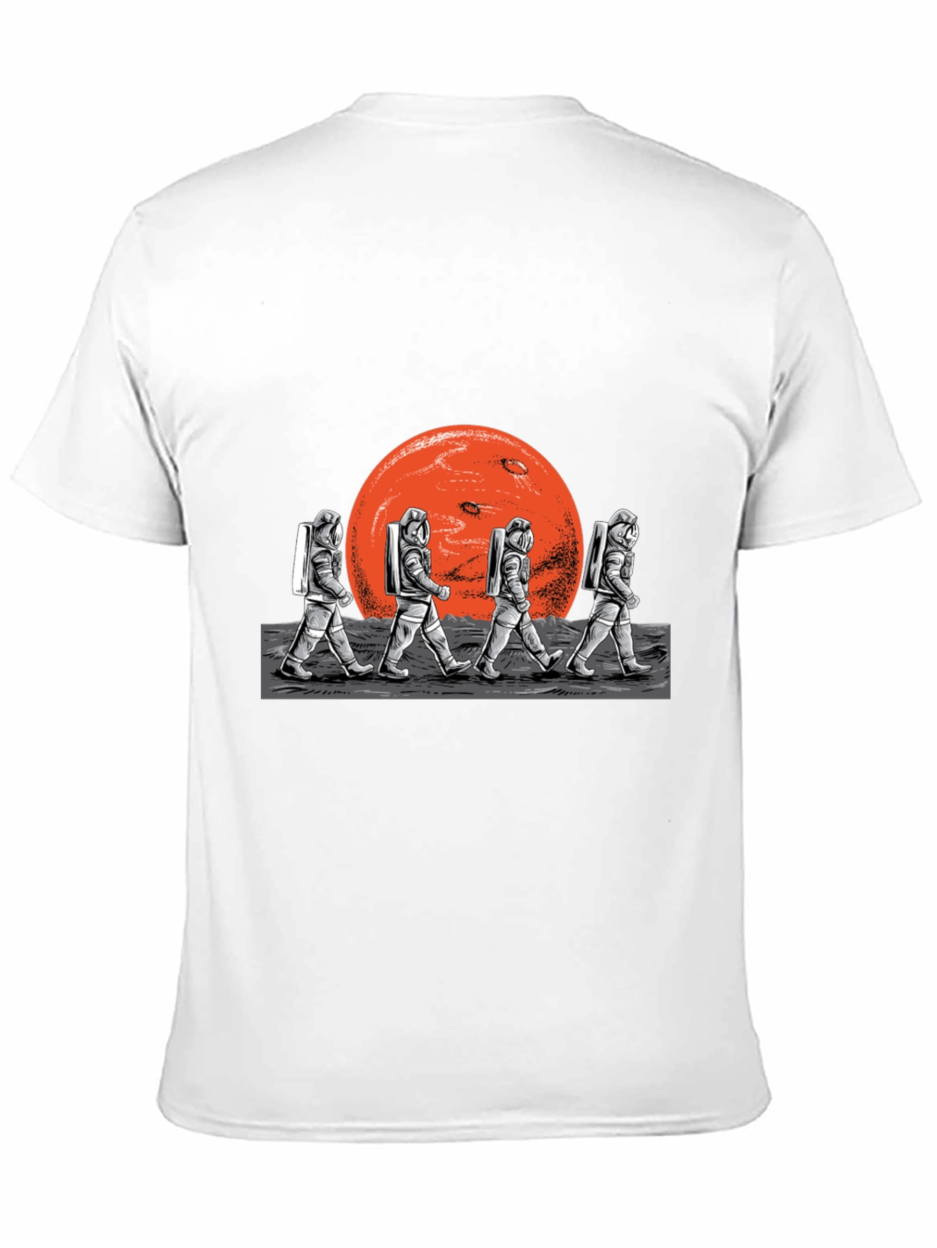 Astronauts on Mars Graphic T-Shirt