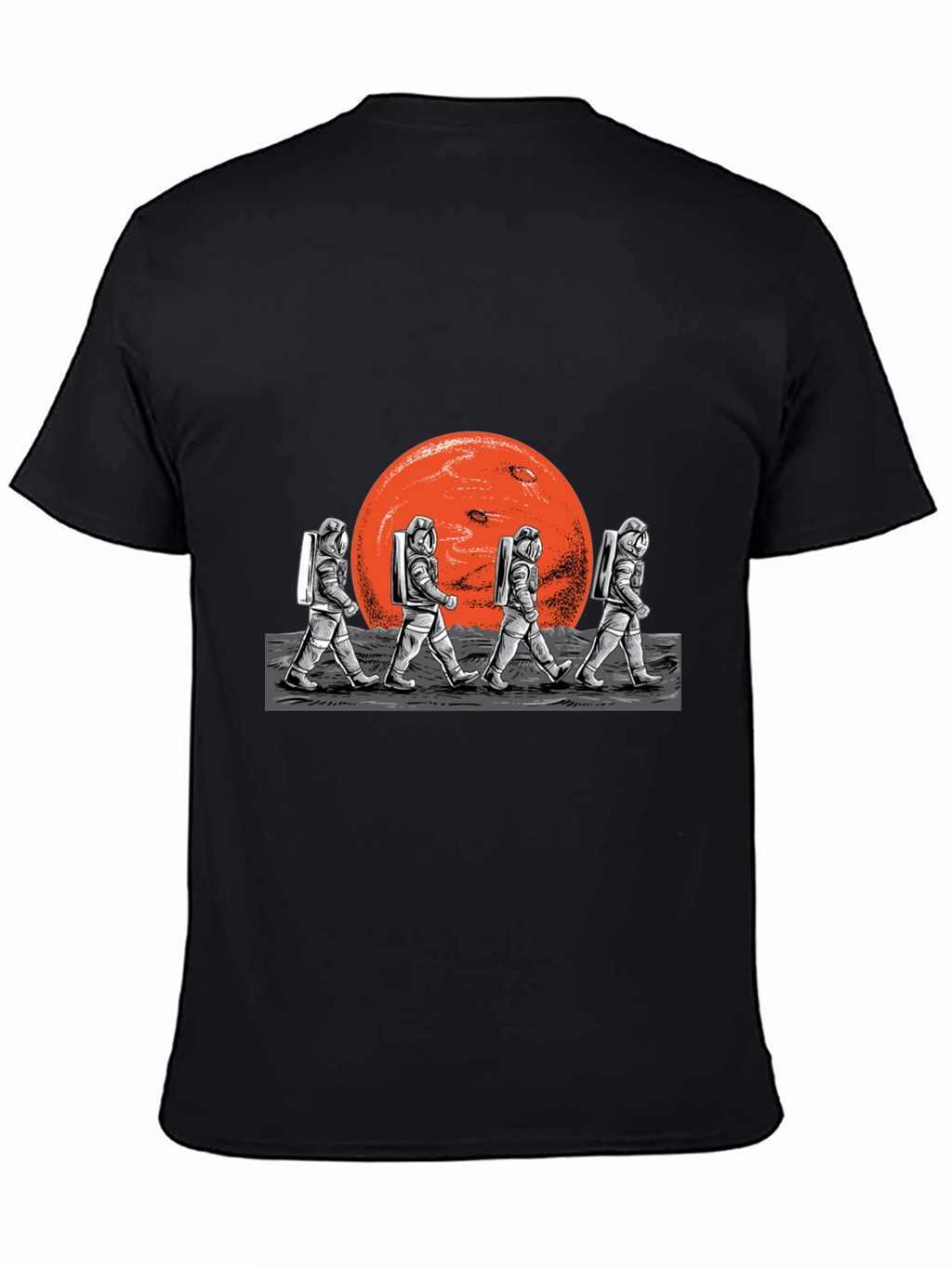 Astronauts on Mars Graphic T-Shirt