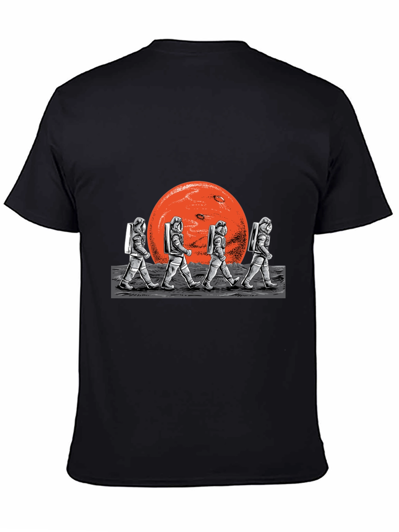 Astronauts on Mars Graphic T-Shirt