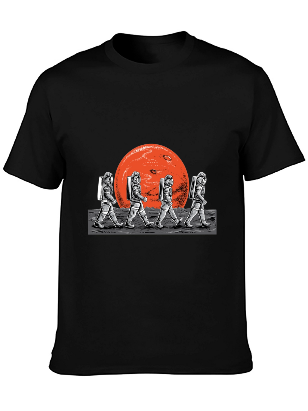 Astronauts on Mars Graphic T-Shirt