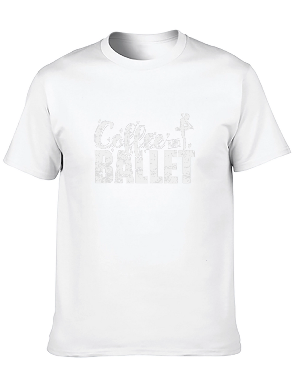 Coffee and Ballet Black T-Shirt