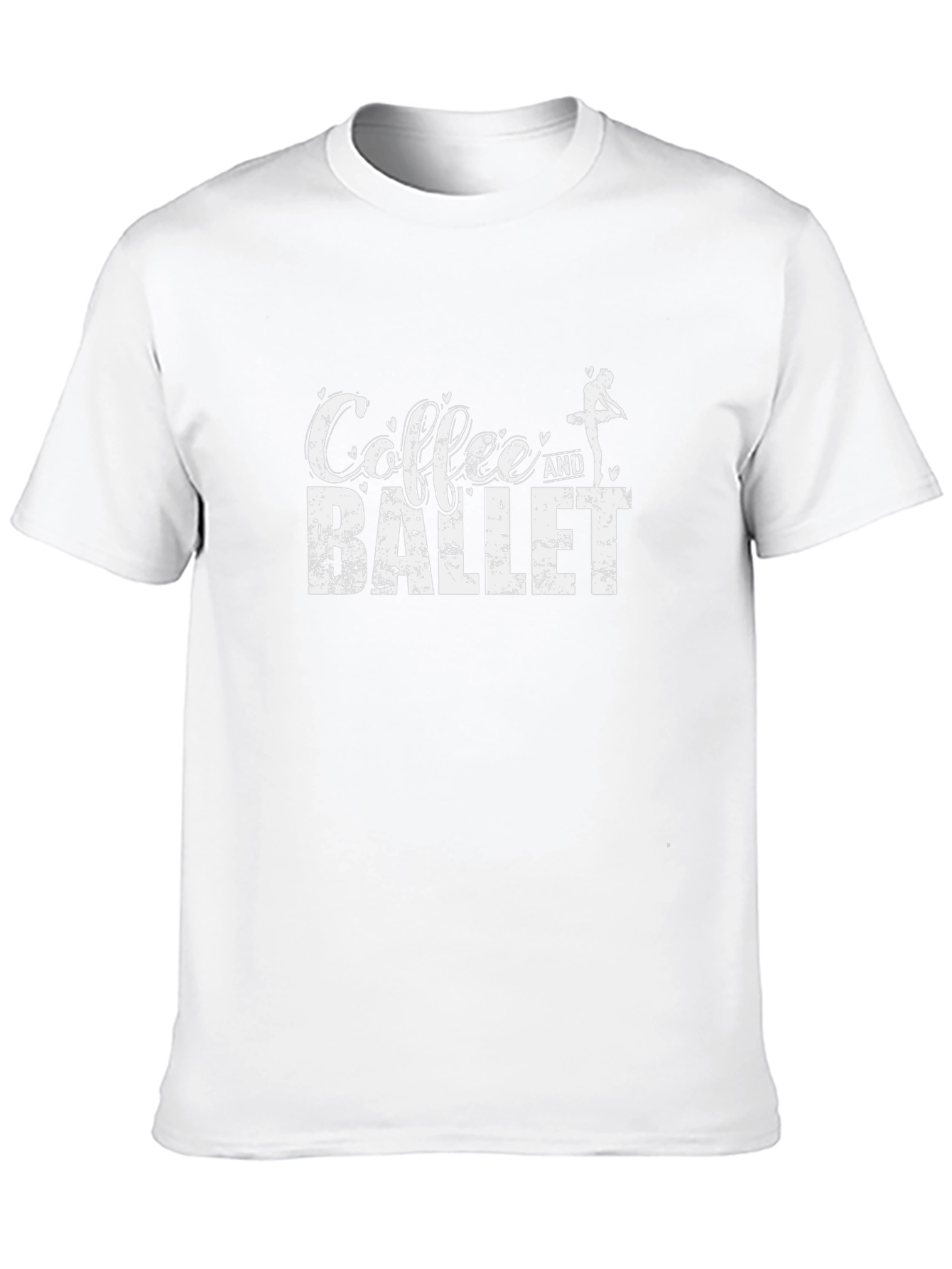 Coffee and Ballet Black T-Shirt
