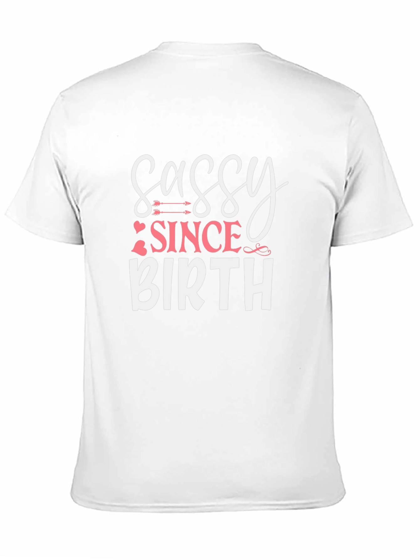 Sassy Since Birth Graphic Tee - Black