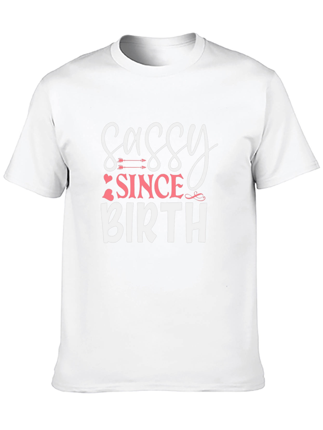 Sassy Since Birth Graphic Tee - Black