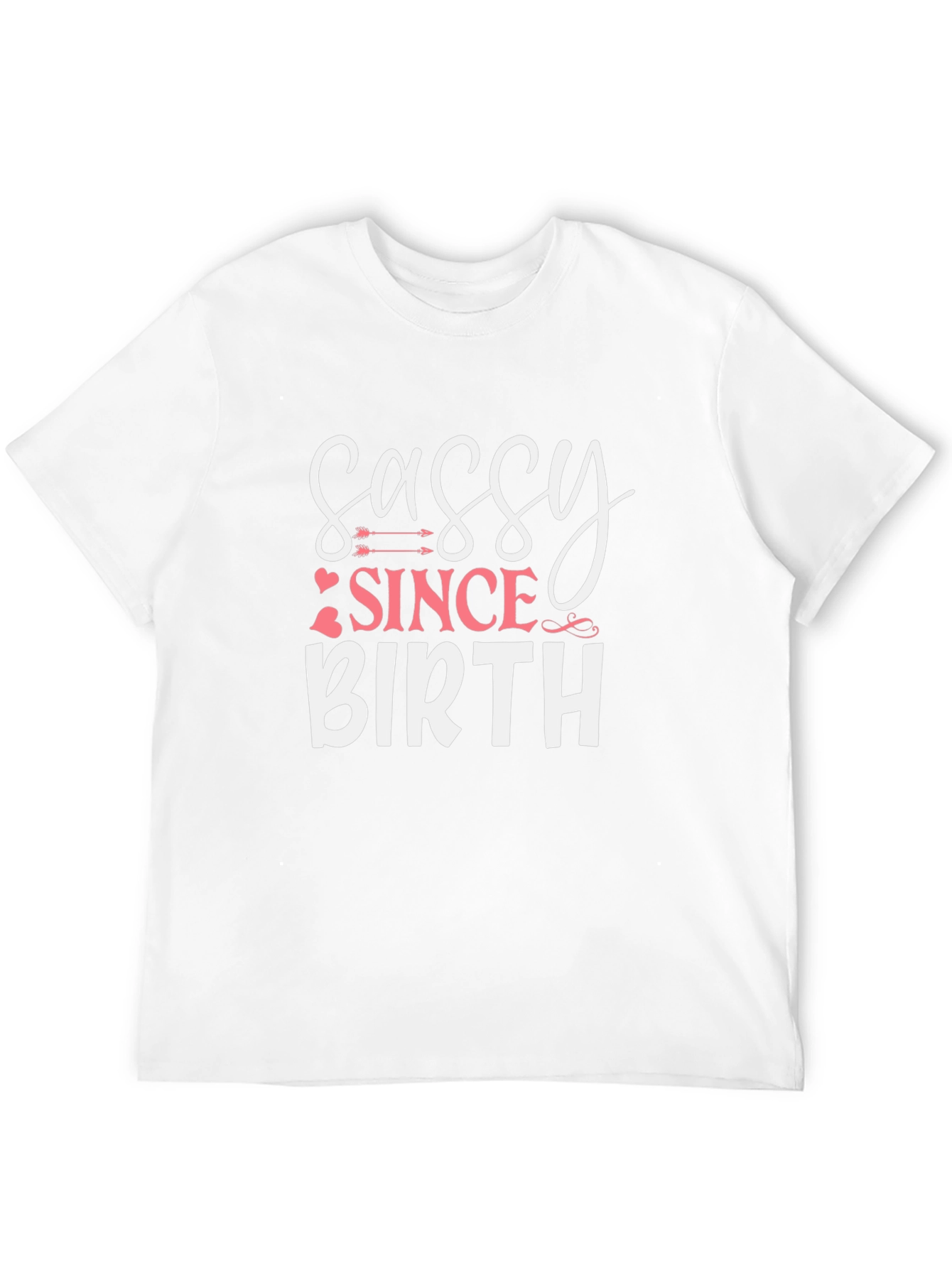 Sassy Since Birth Graphic Tee - Black
