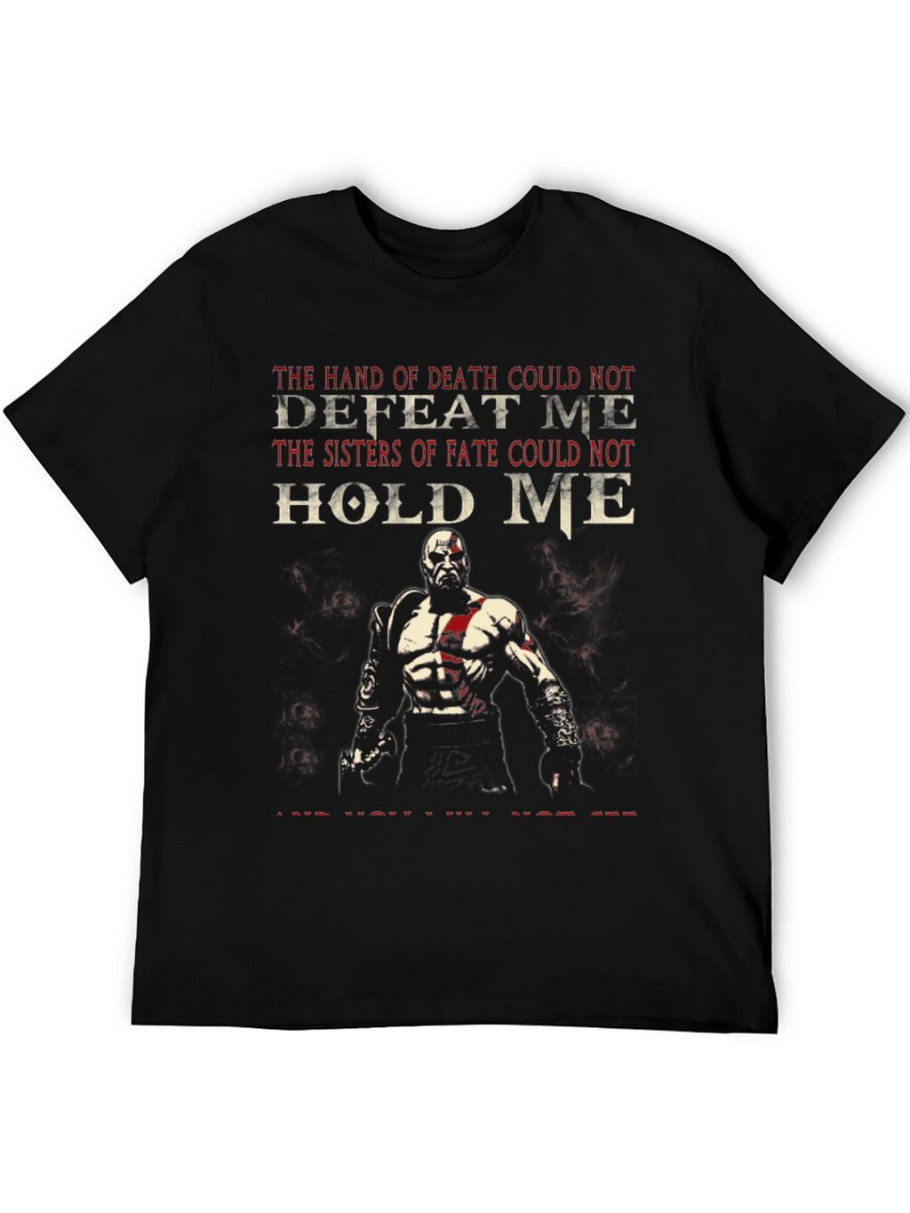 God of War T-Shirt: Undefeated Kratos Graphic Tee