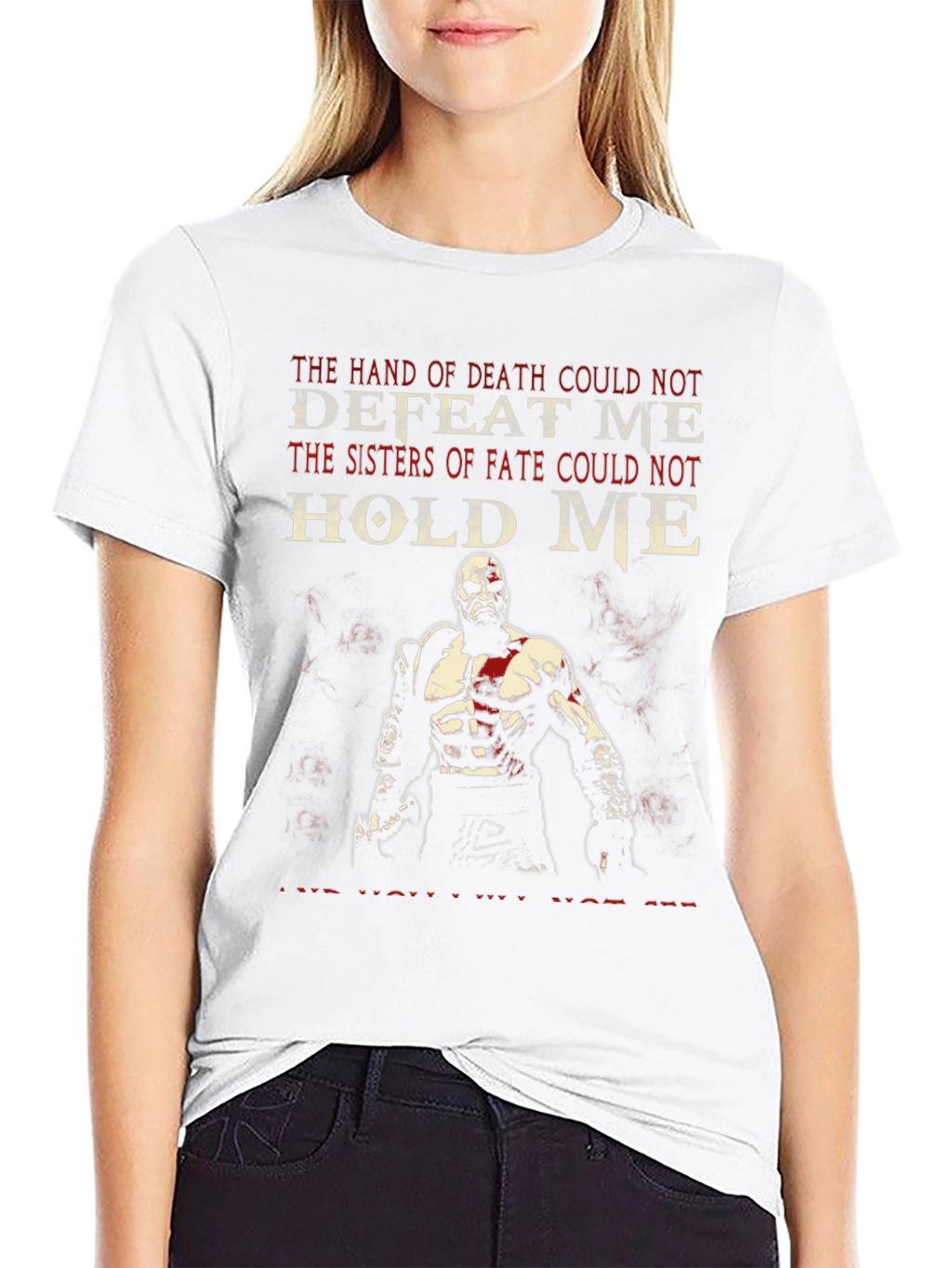 God of War T-Shirt: Undefeated Kratos Graphic Tee
