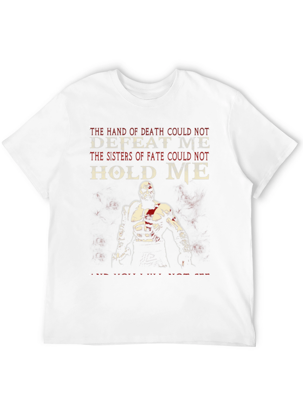 God of War T-Shirt: Undefeated Kratos Graphic Tee