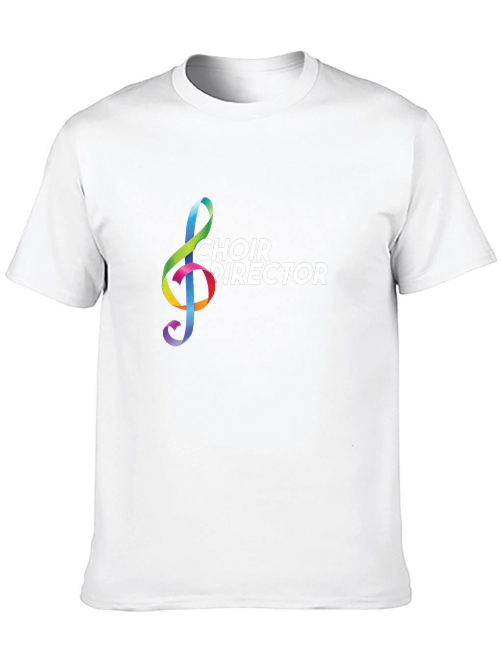 Choir Director Treble Clef Graphic T-Shirt