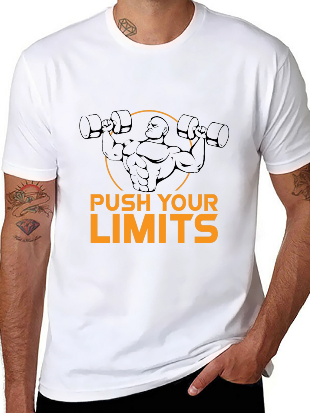 Push Your Limits Black T-Shirt