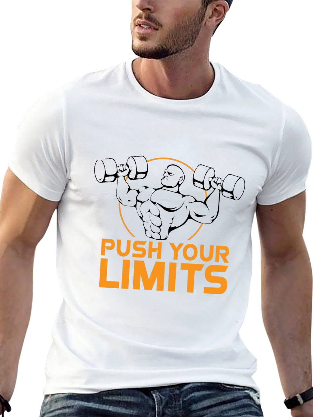 Push Your Limits Black T-Shirt