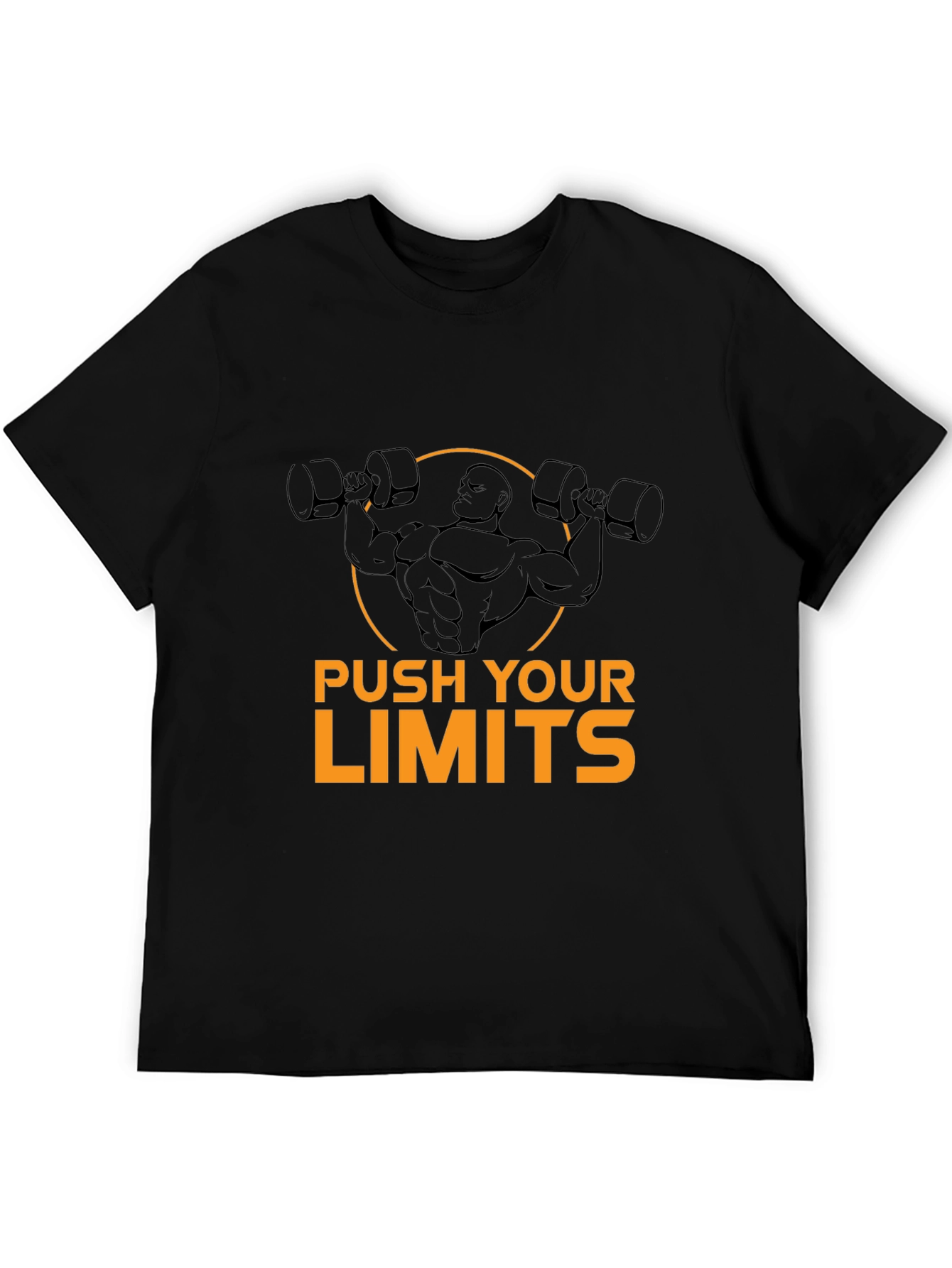 Push Your Limits Black T-Shirt