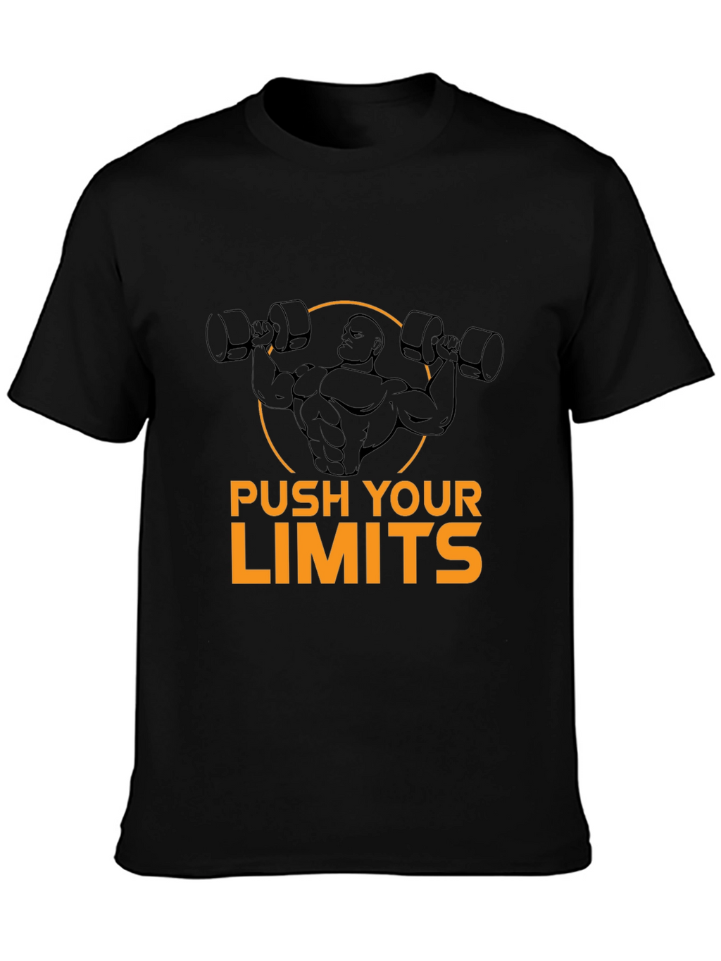 Push Your Limits Black T-Shirt
