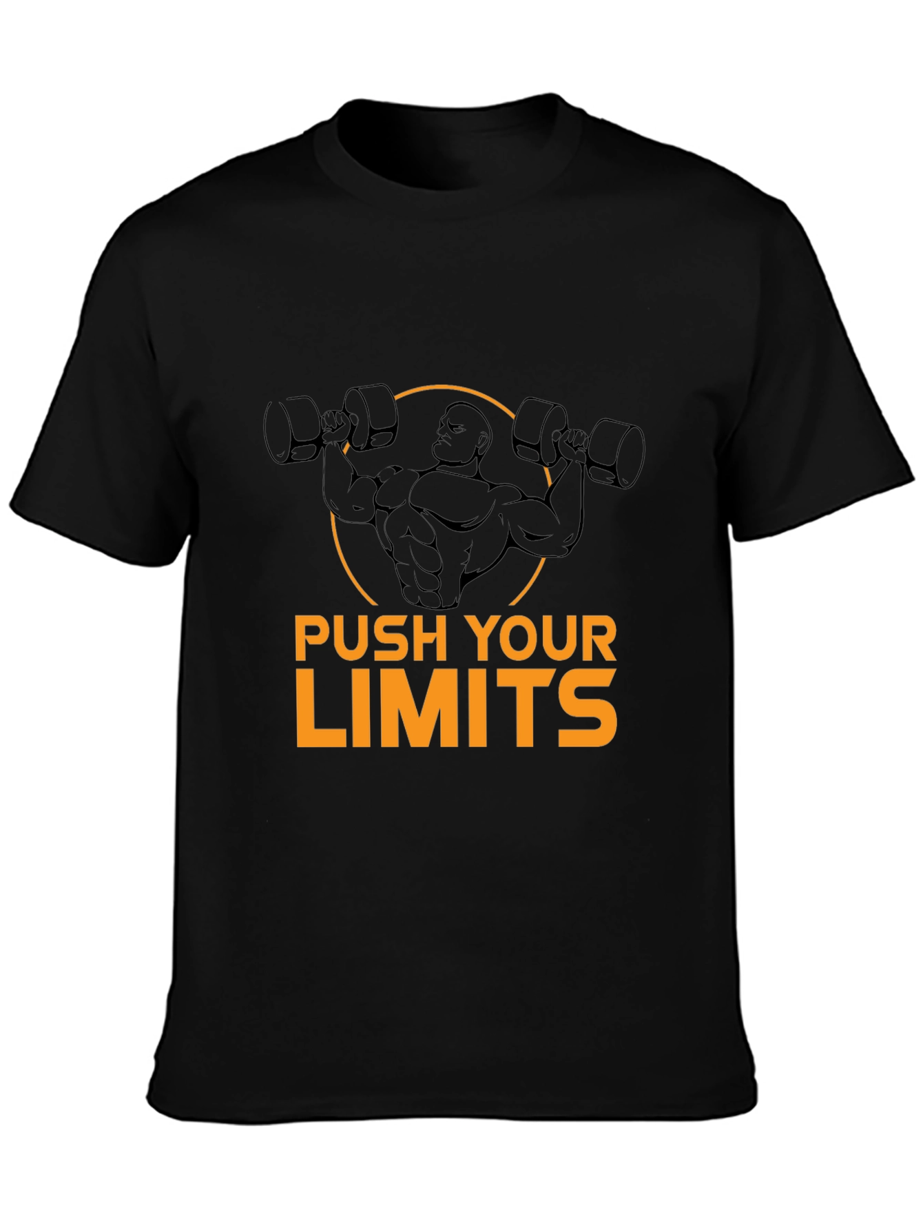 Push Your Limits Black T-Shirt