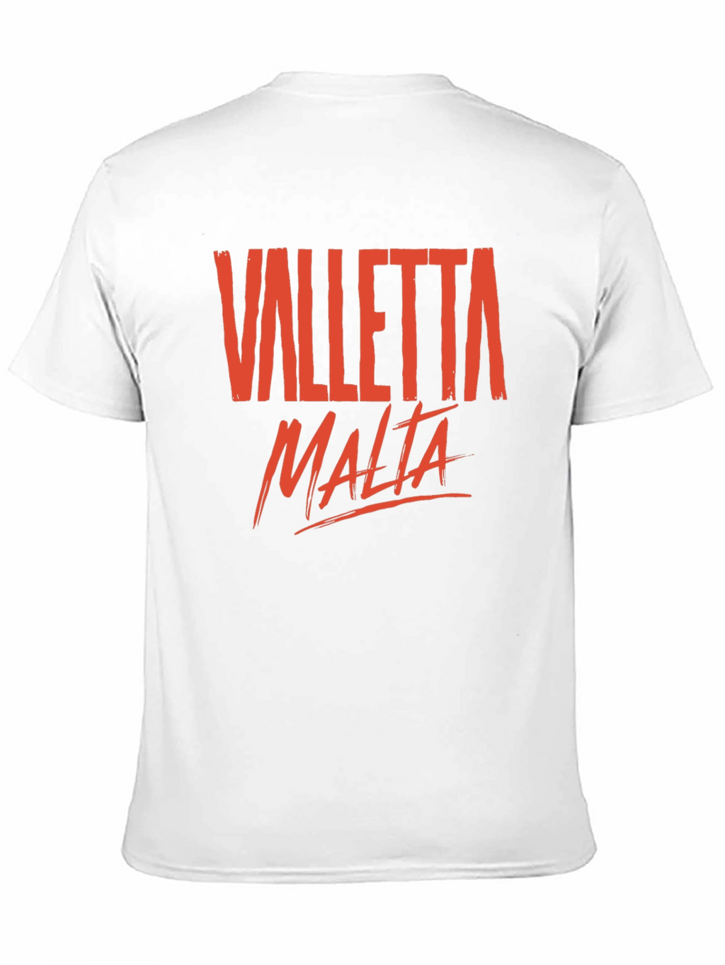Valletta Malta Graphic T-Shirt - Casual Crew Neck Tee