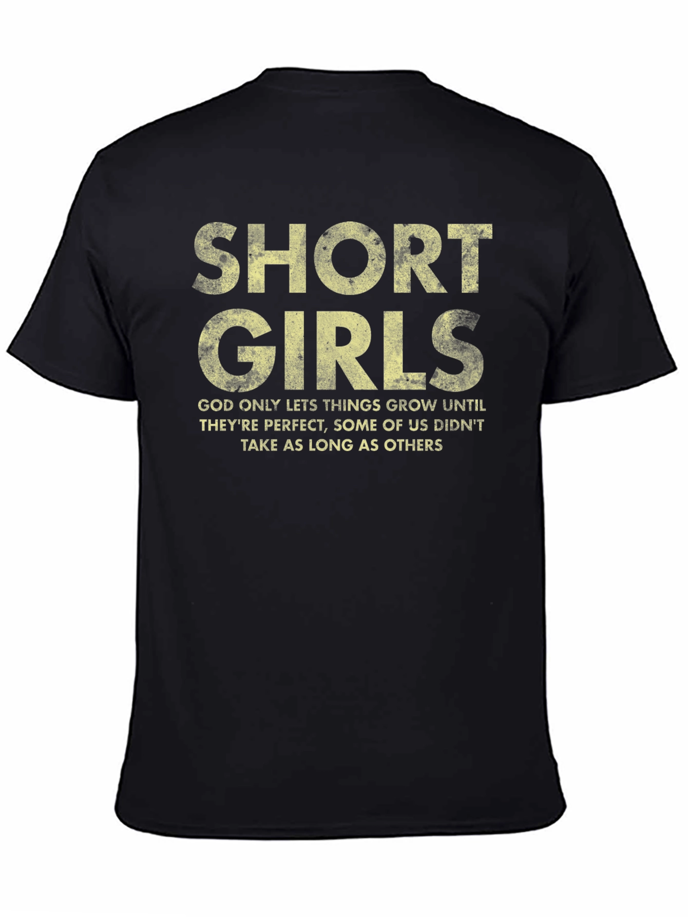 Short Girls Graphic Tee - Perfect Humor T-Shirt