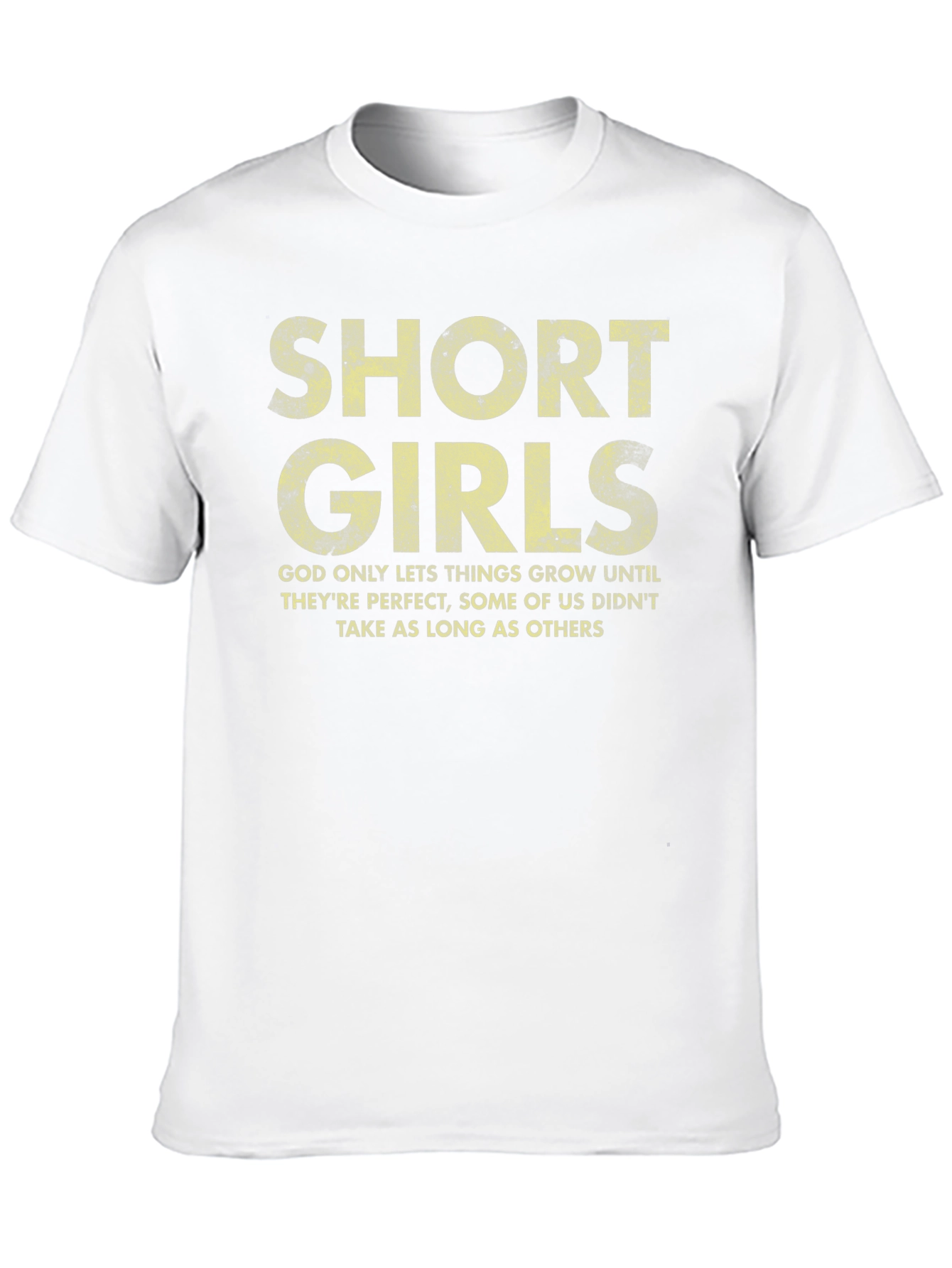 Short Girls Graphic Tee - Perfect Humor T-Shirt